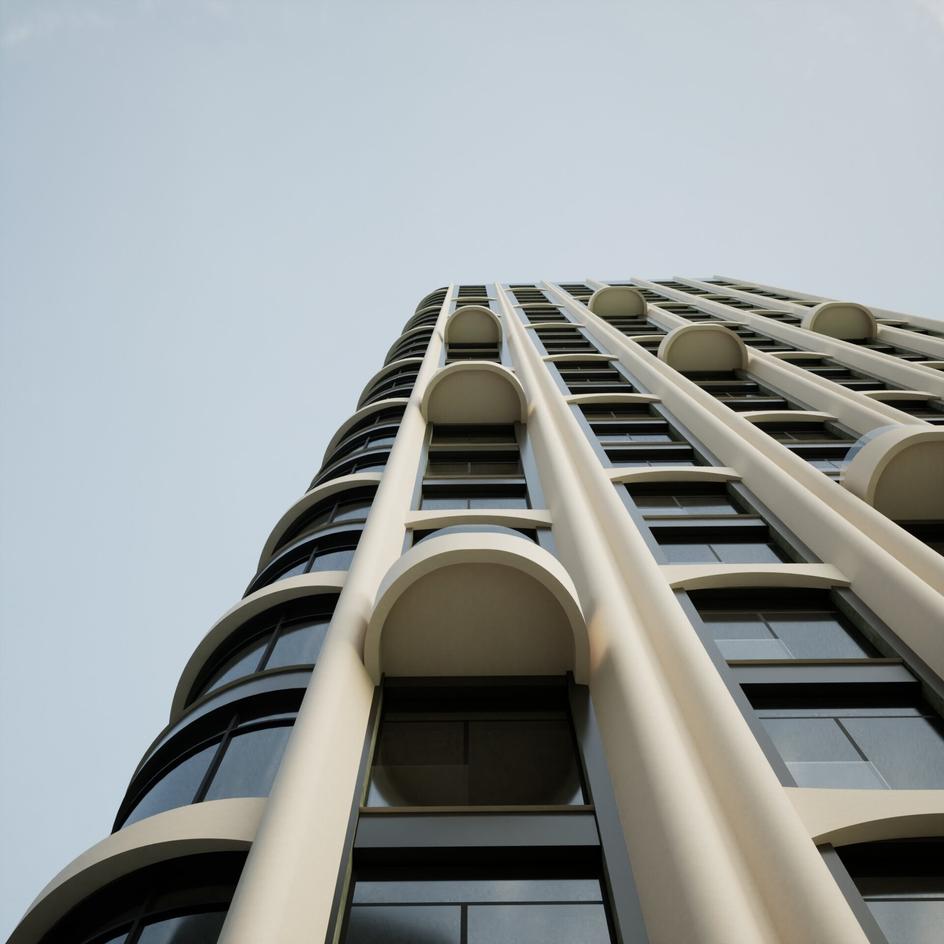 Фасад. Архитектор-визуализатор Ян Манжос