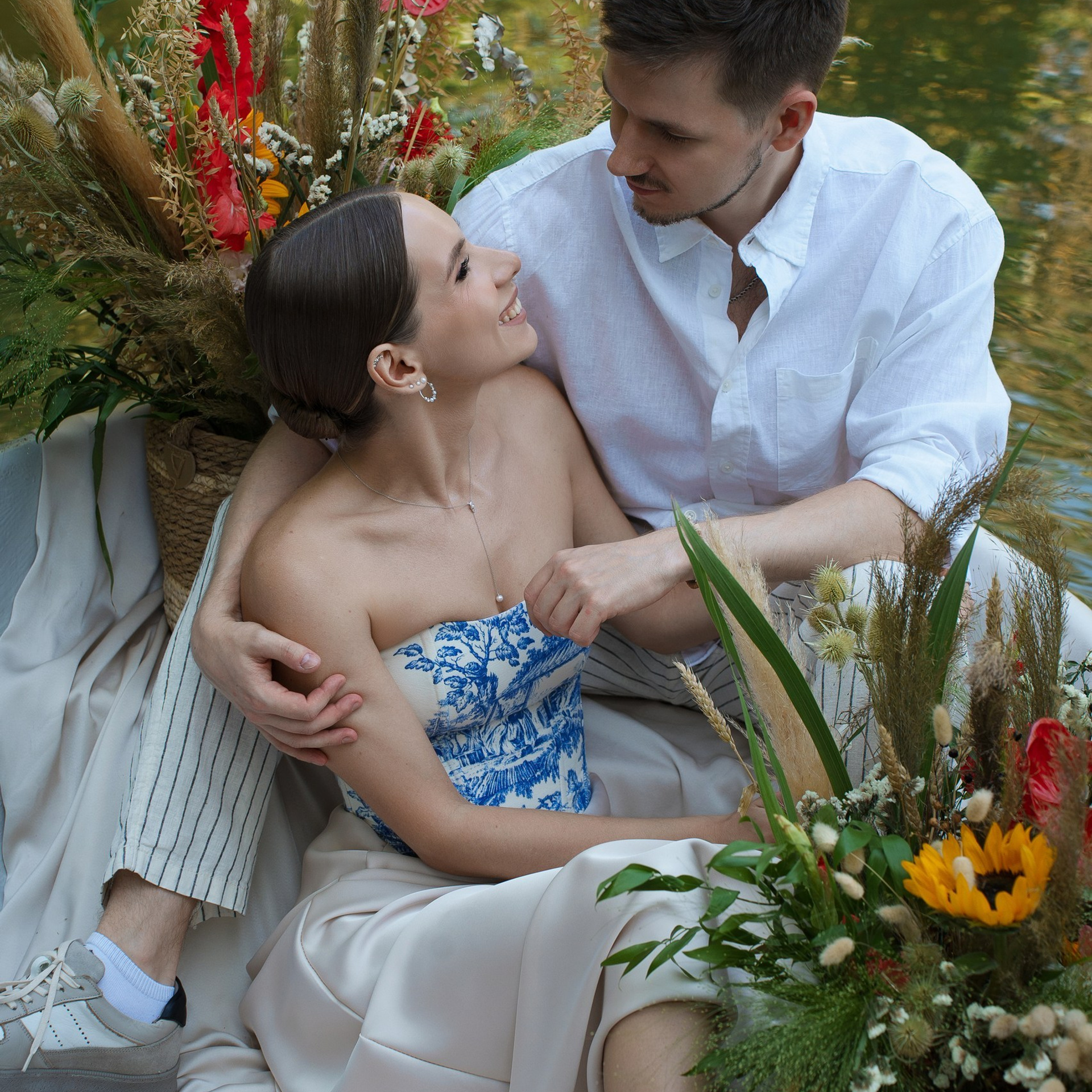 Дмитрий и Мария (свадьба с ковром)