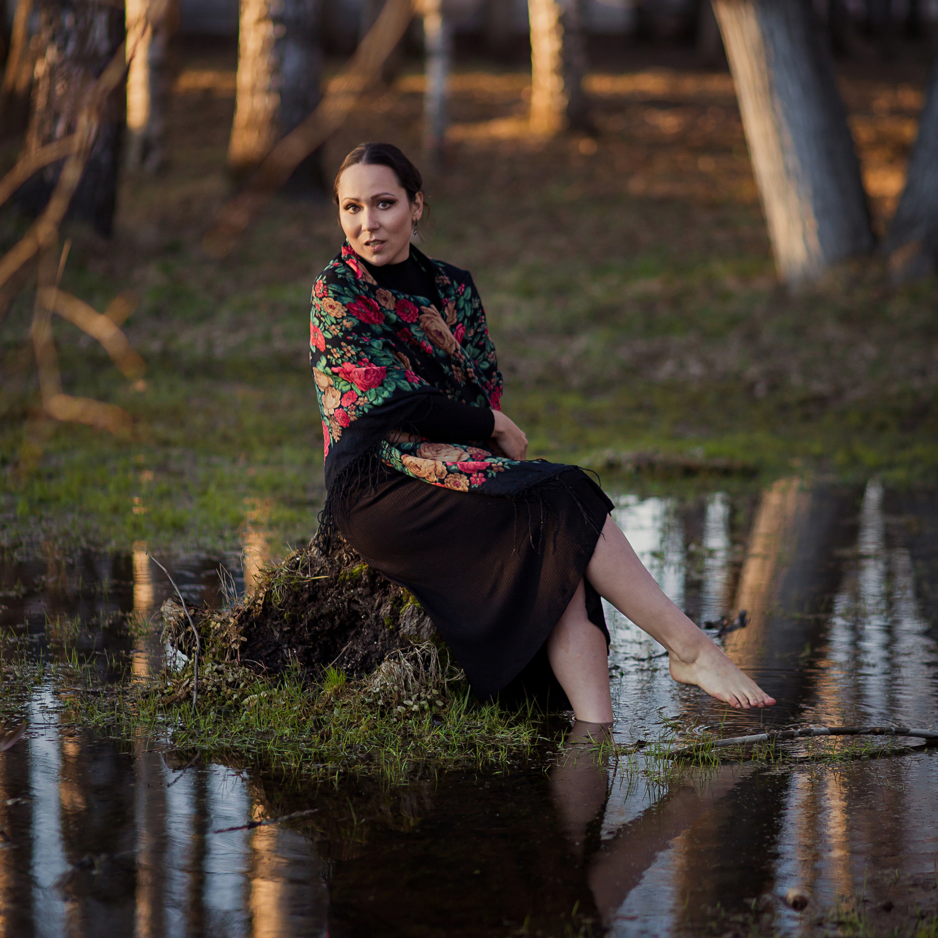Ранняя весна. Семейный фотограф в Мюнхене Даша Антипина