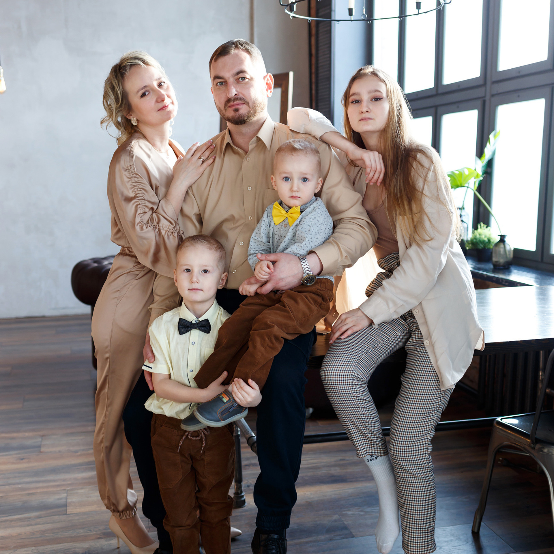 Таня и её семья