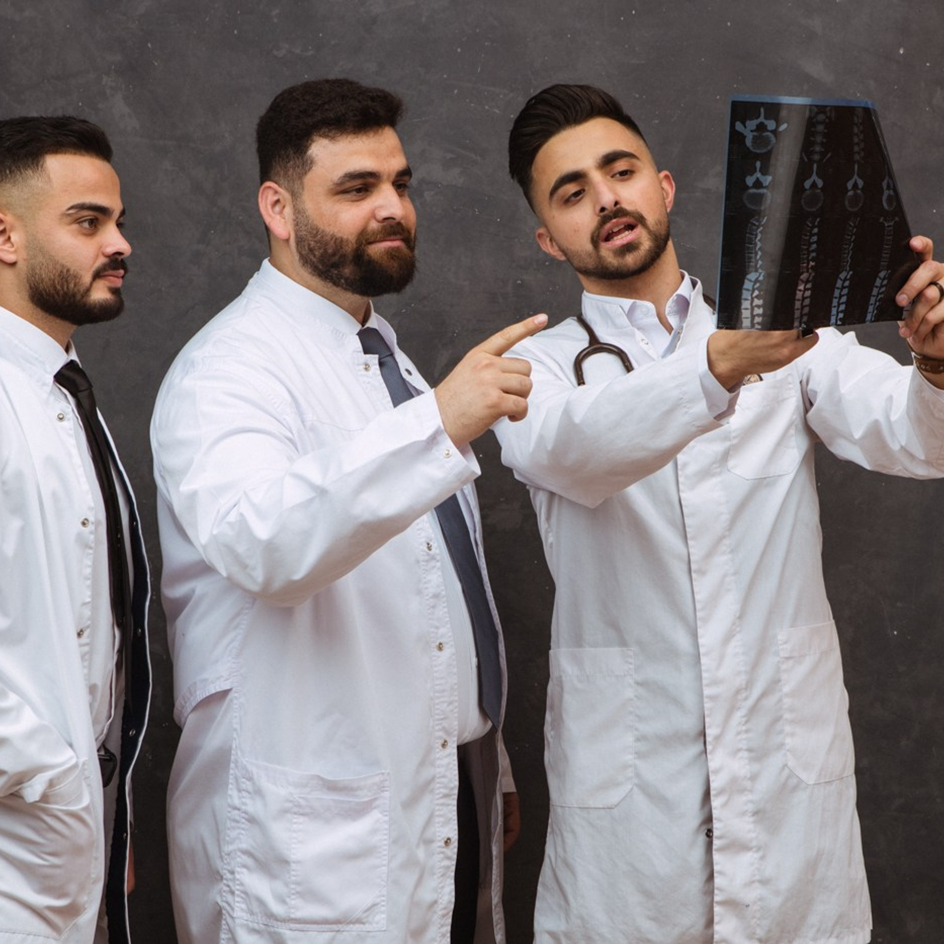 Съемка для выпускников медицинского университета