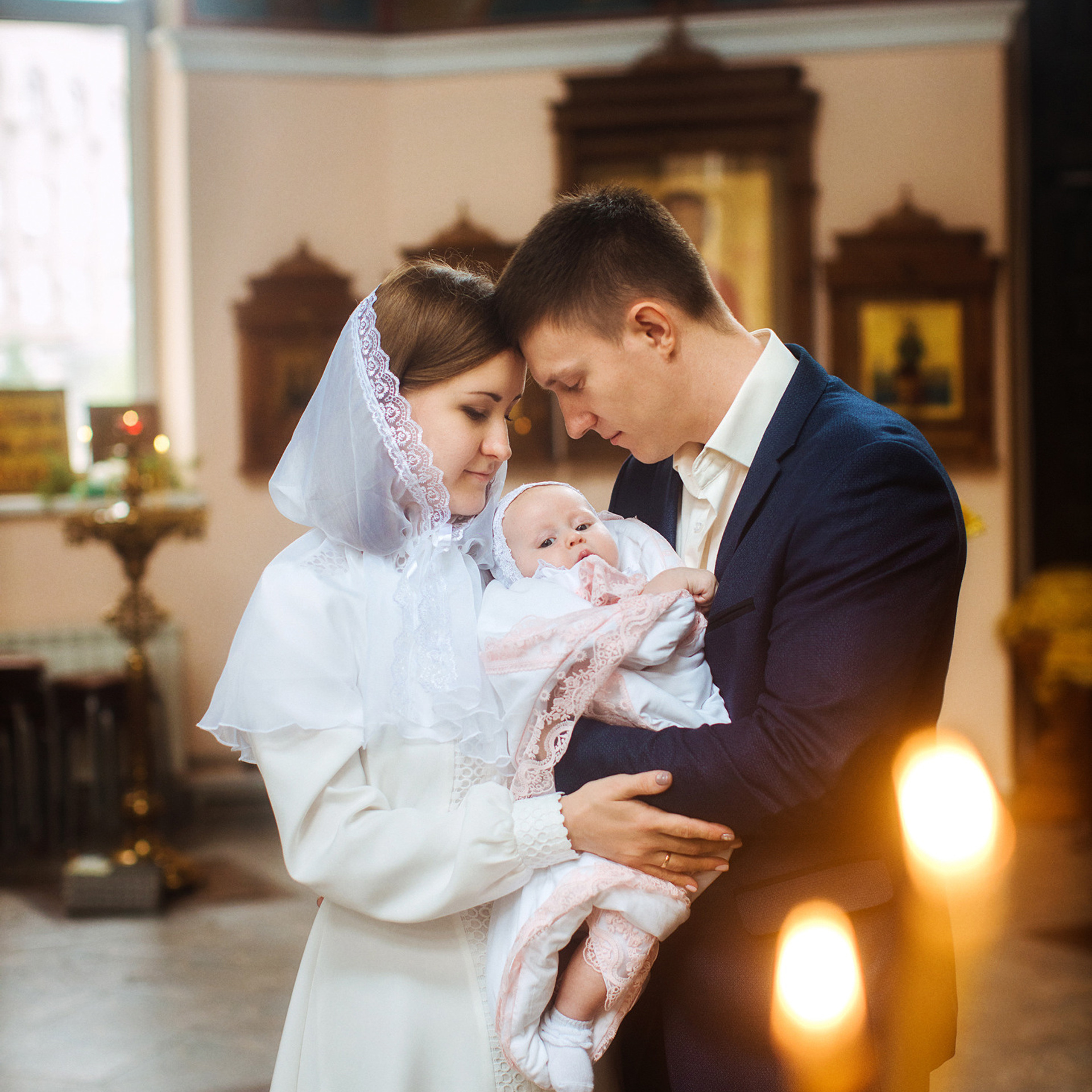 Храм Георгия Победоносца. Крещение Ариши