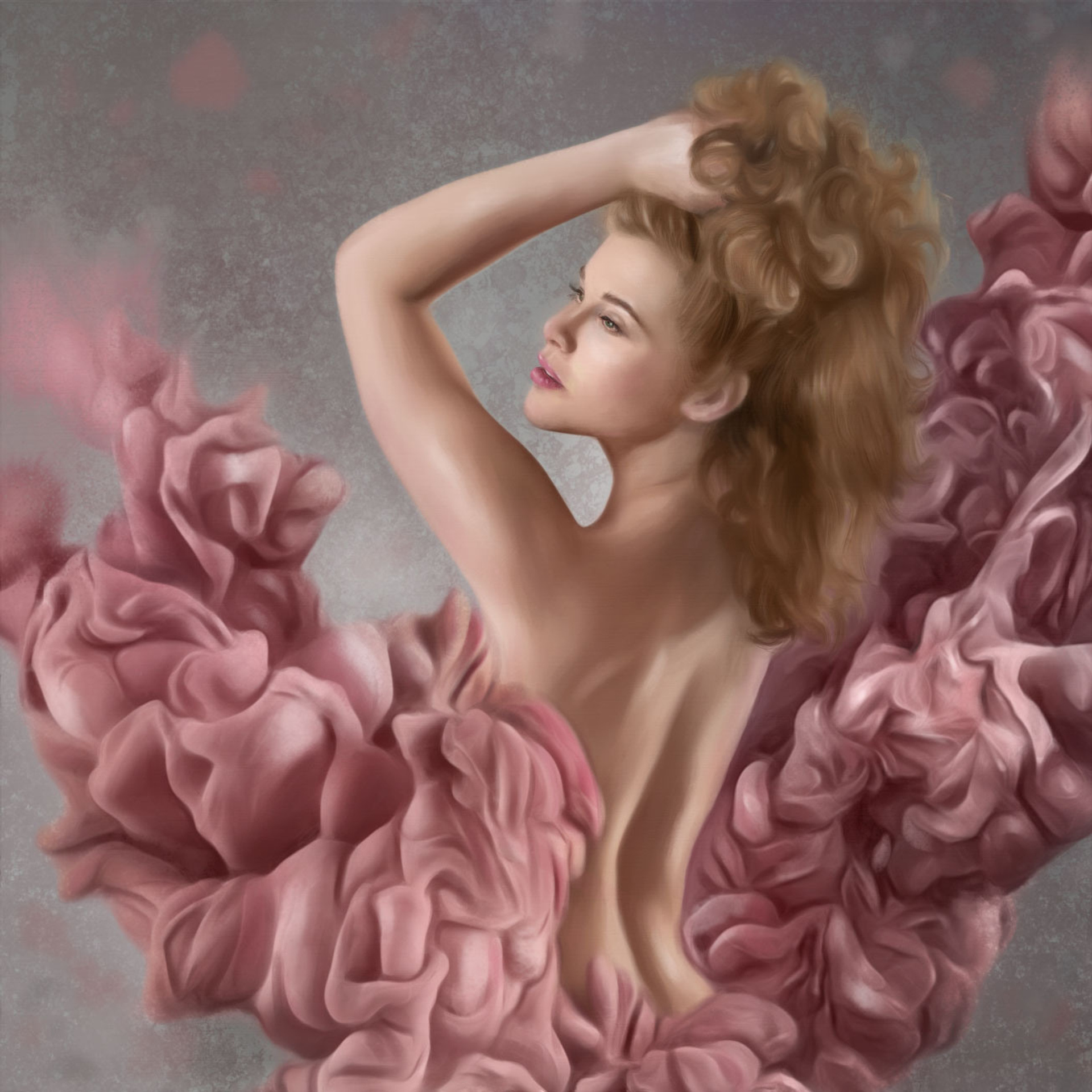 Цифровая живопись по фотографии