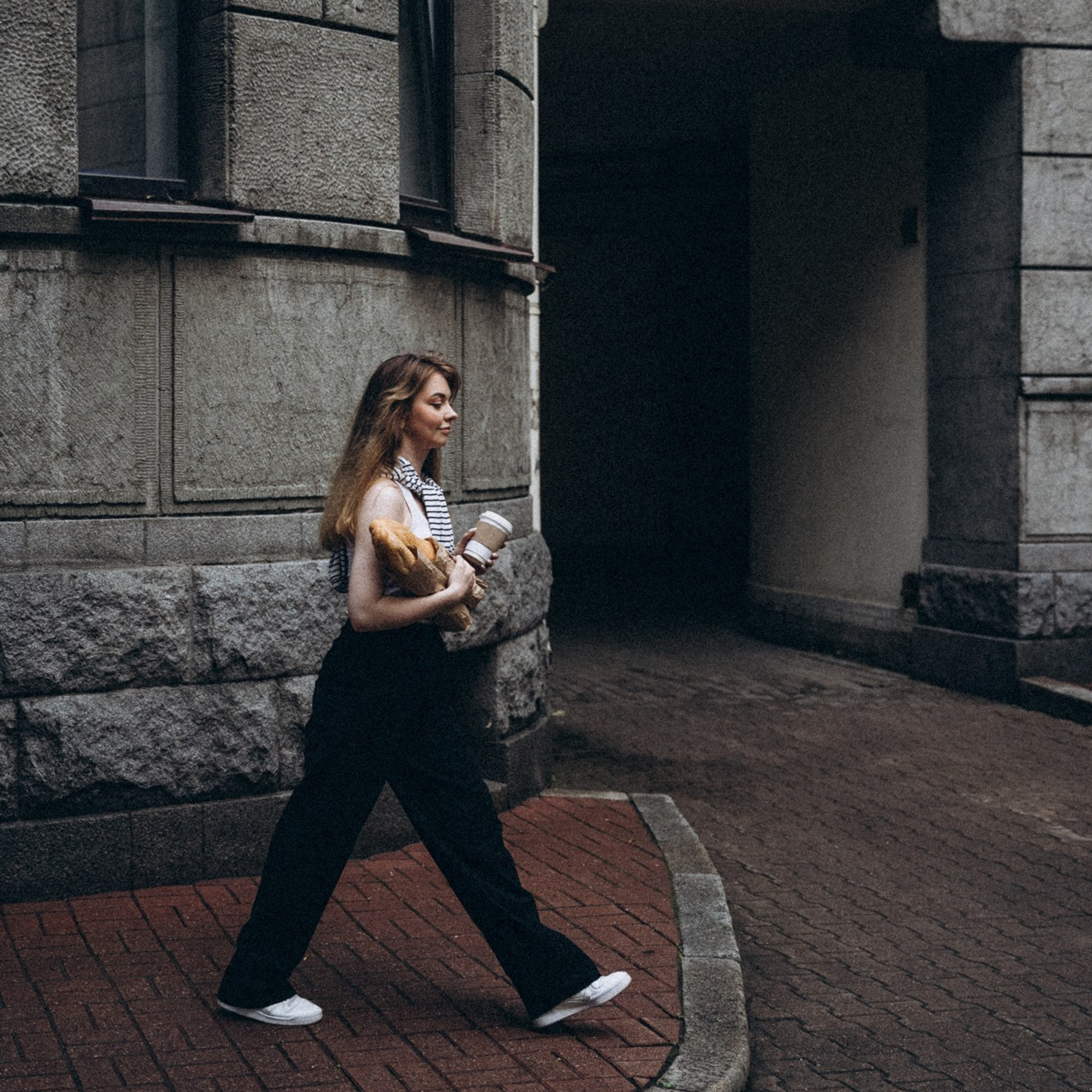 Пасмурный вечер на Петроградке