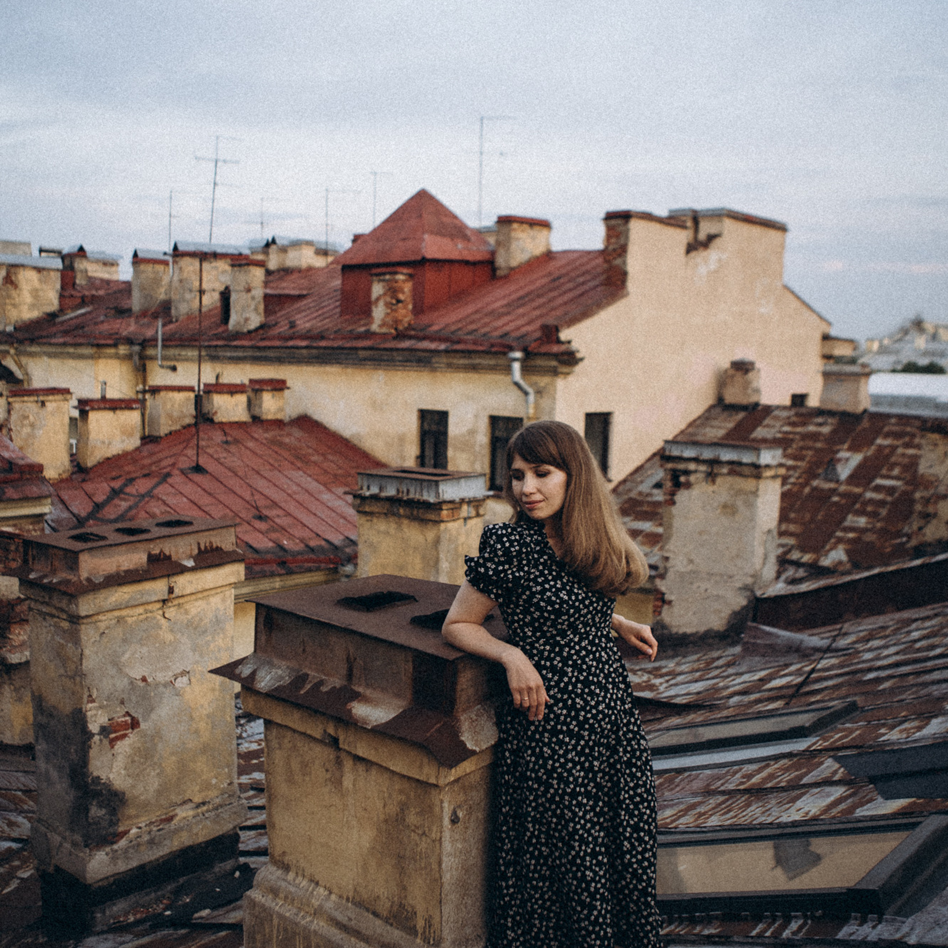 Рассвет, Исакий и крыши