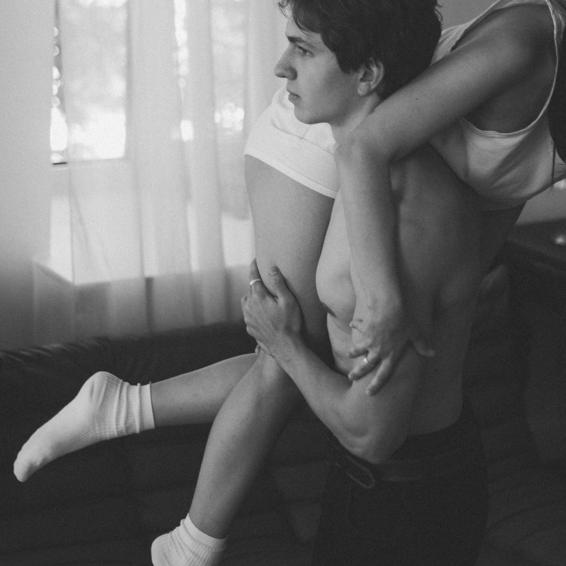 Артур и Гульназ в студии