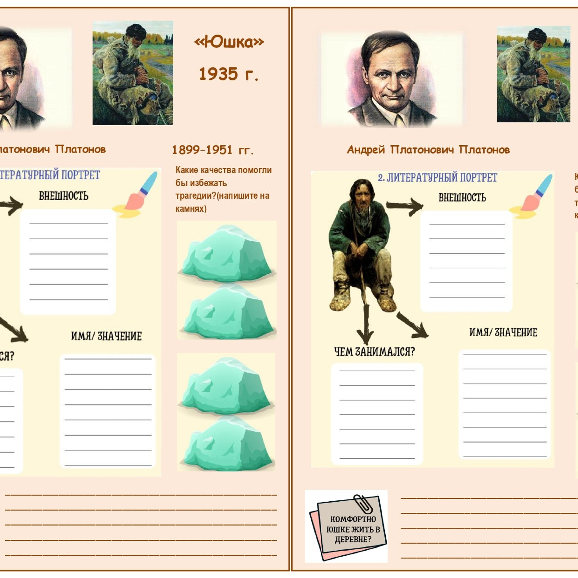 А. П. Платонов «Юшка»