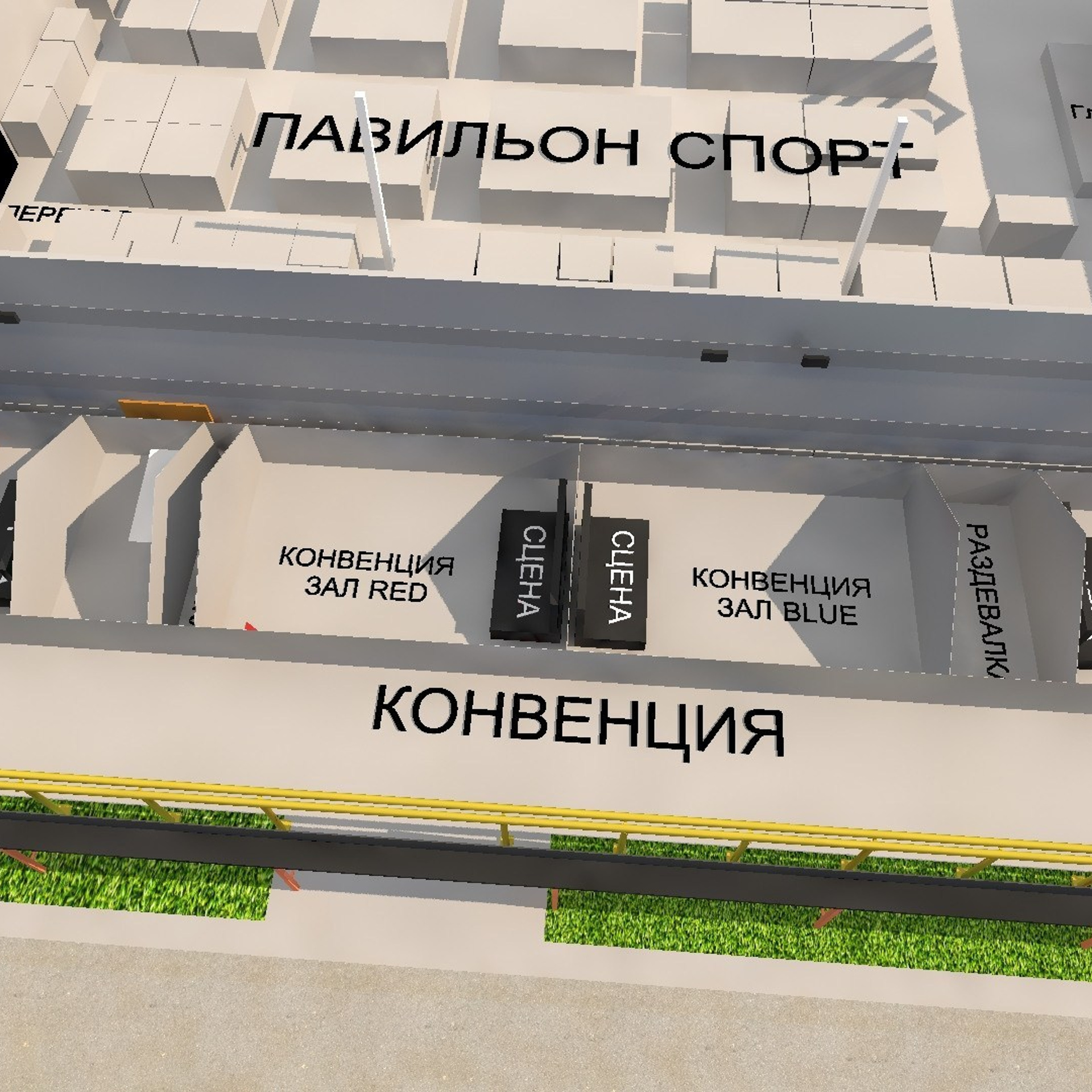 Портфолио - 3D визуализация планировок мероприятий. Смотреть на сайте