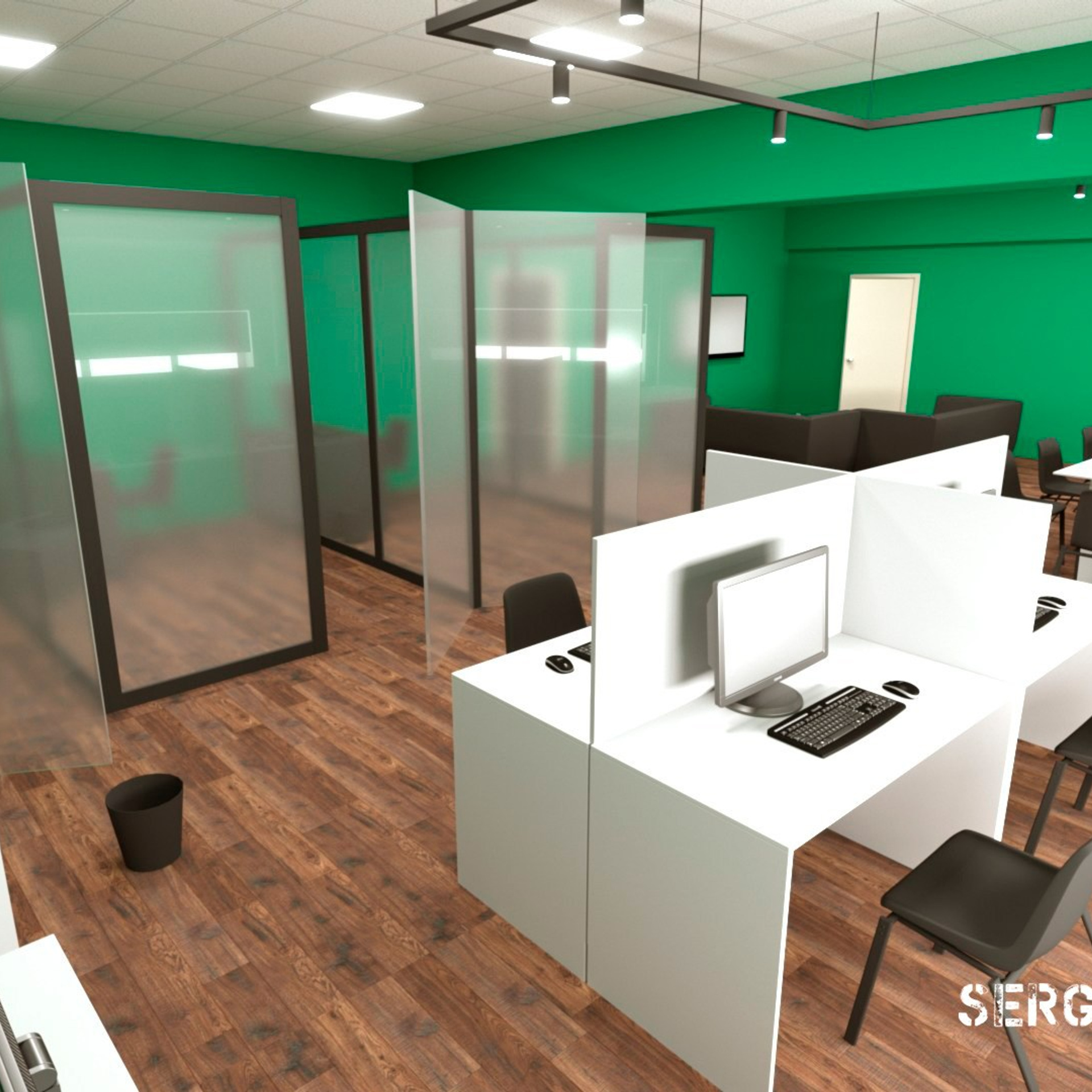 3D визуализация торговой точки, магазина, островка в Нижнем Новгороде — заказать услугу