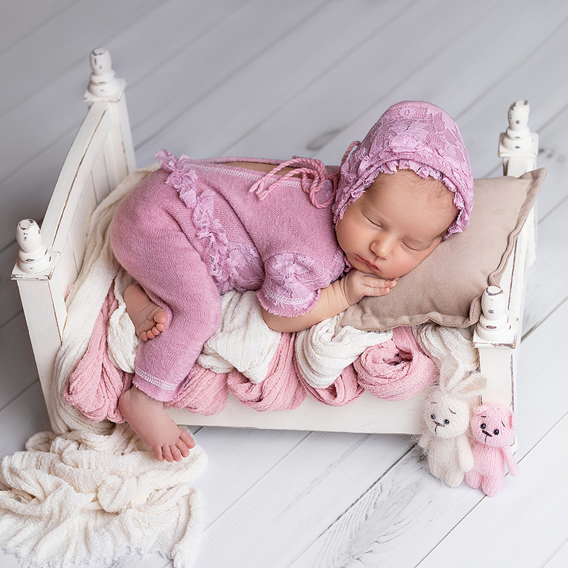 Newborn съёмка Любочки