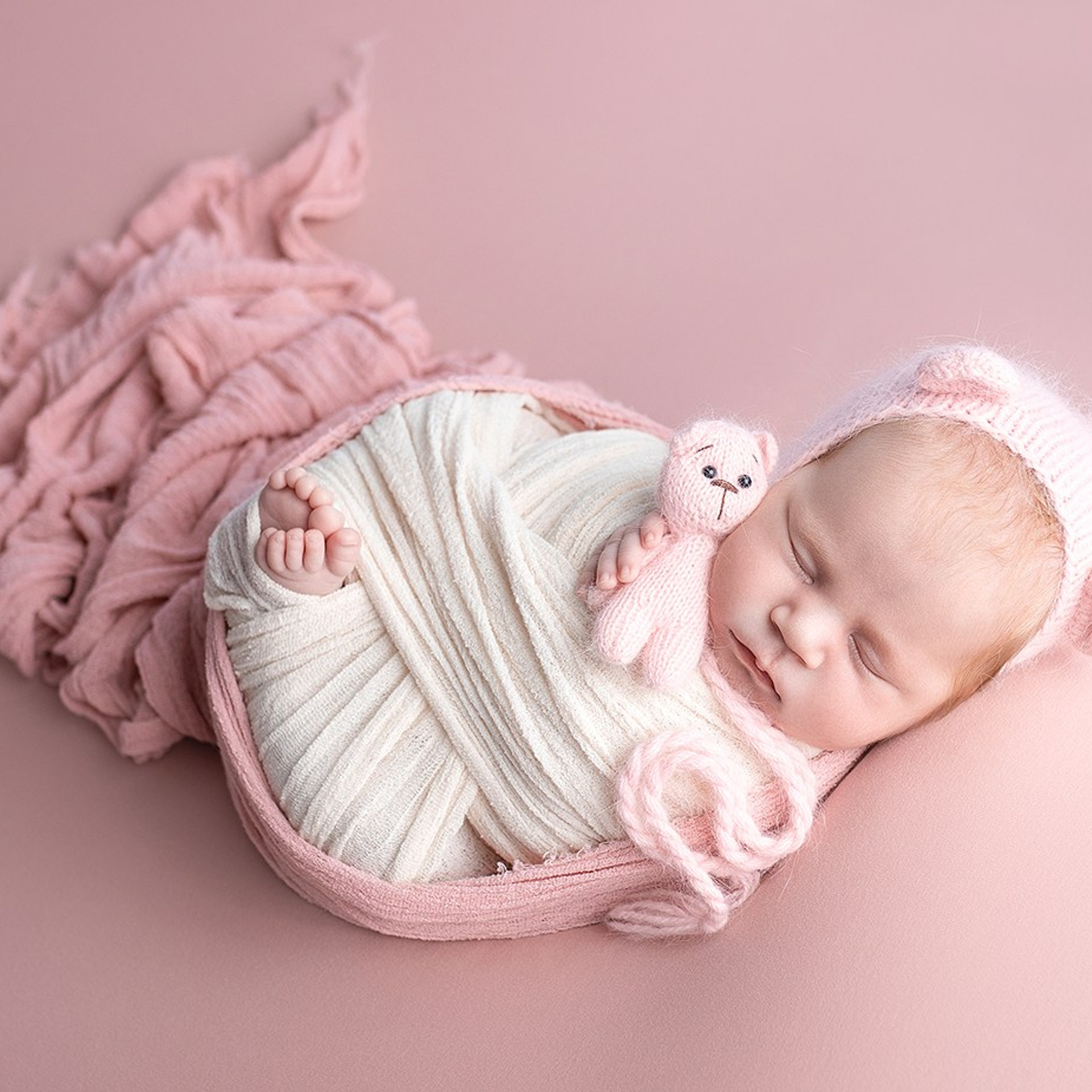 Newborn съёмка Полины