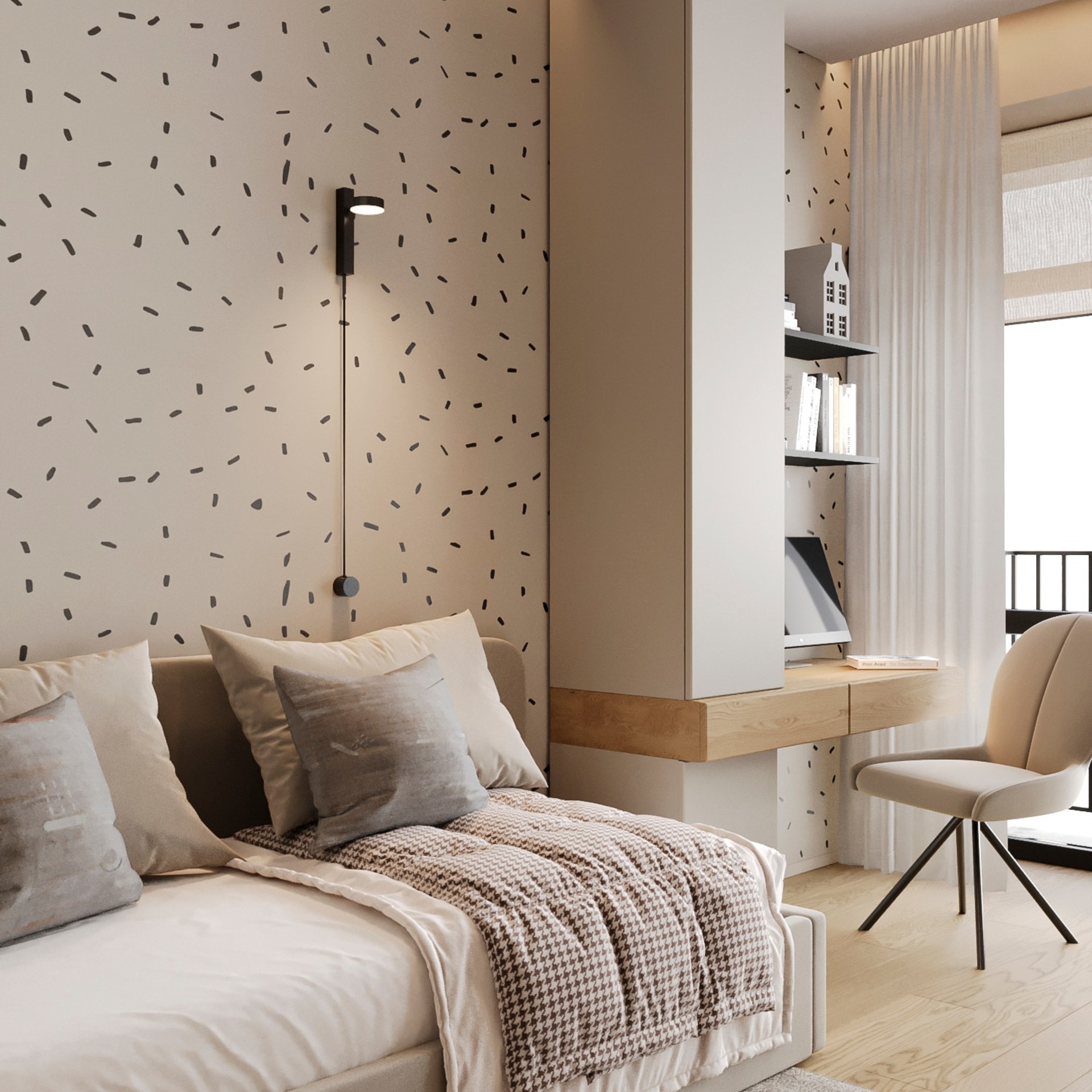 Кабинет (будущая детская)