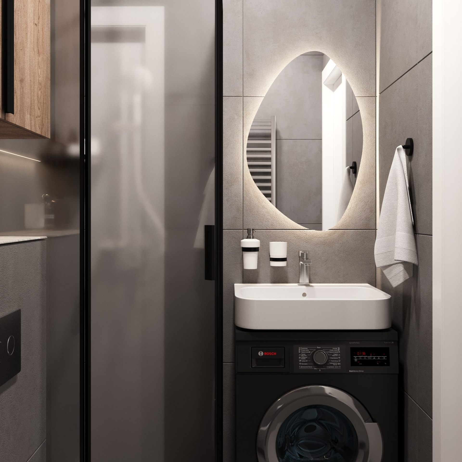 Интерьер студии 18 м². Дизайн Интерьера | Санкт-Петербург | Ростов-на-Дону | MARINA MART