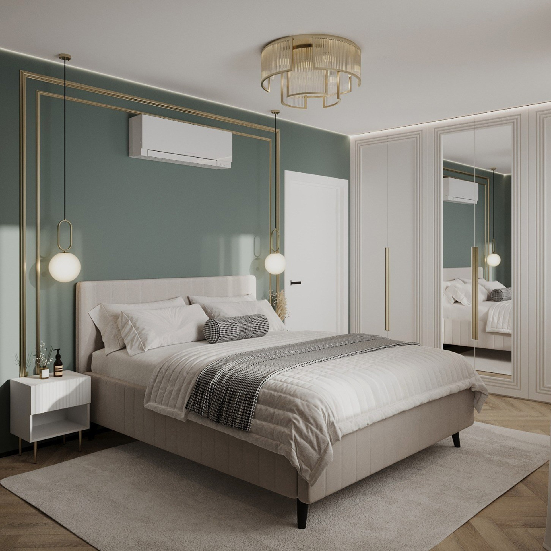 Интерьер квартиры 50 м². Дизайн Интерьера | Санкт-Петербург | Ростов-на-Дону | MARINA MART