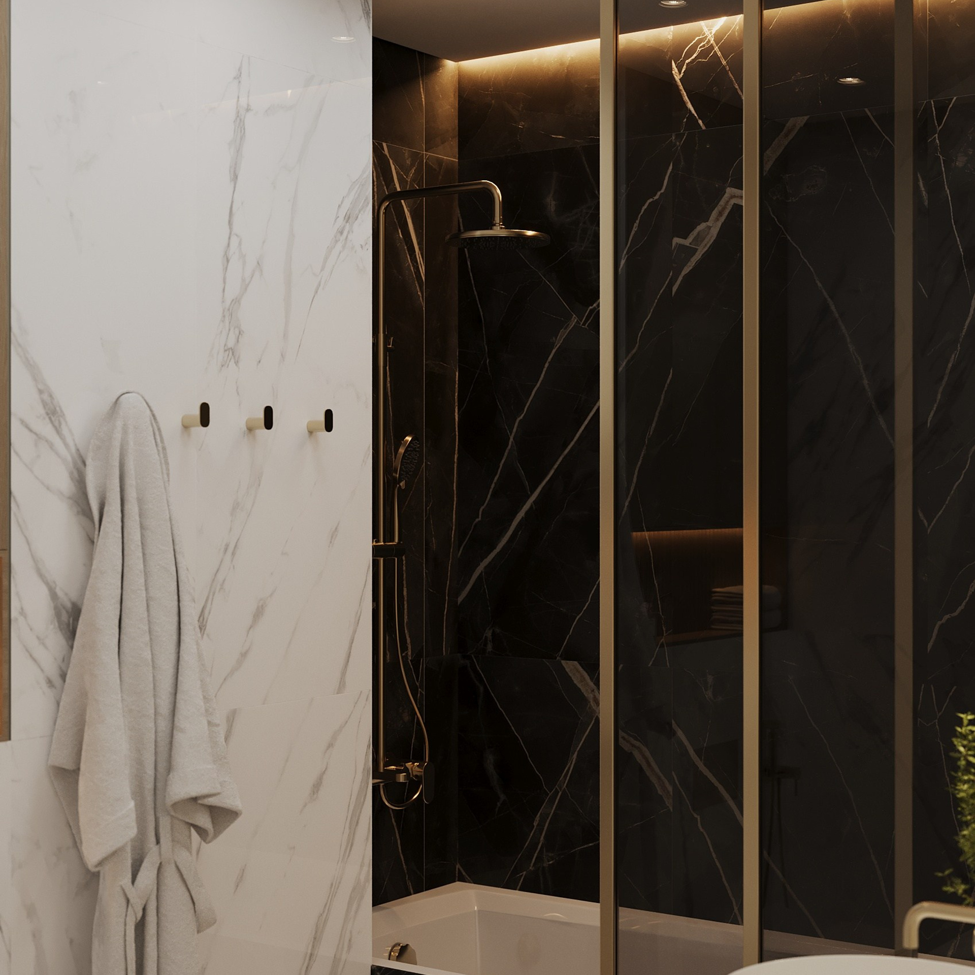 Интерьер квартиры 50 м². Дизайн Интерьера | Санкт-Петербург | Ростов-на-Дону | MARINA MART