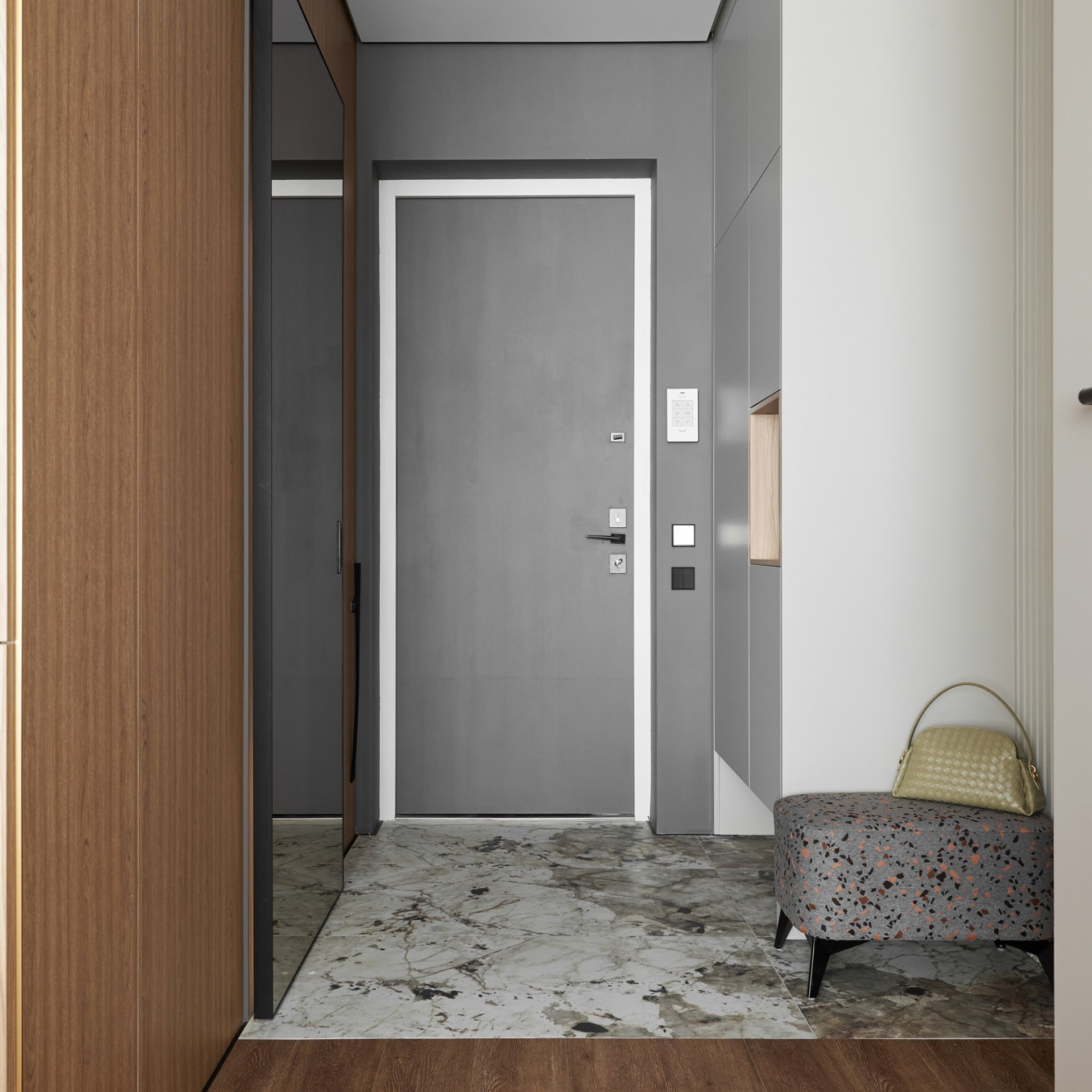 Интерьерьная фотосъемка интерьера квартиры для портфолио дизайнера