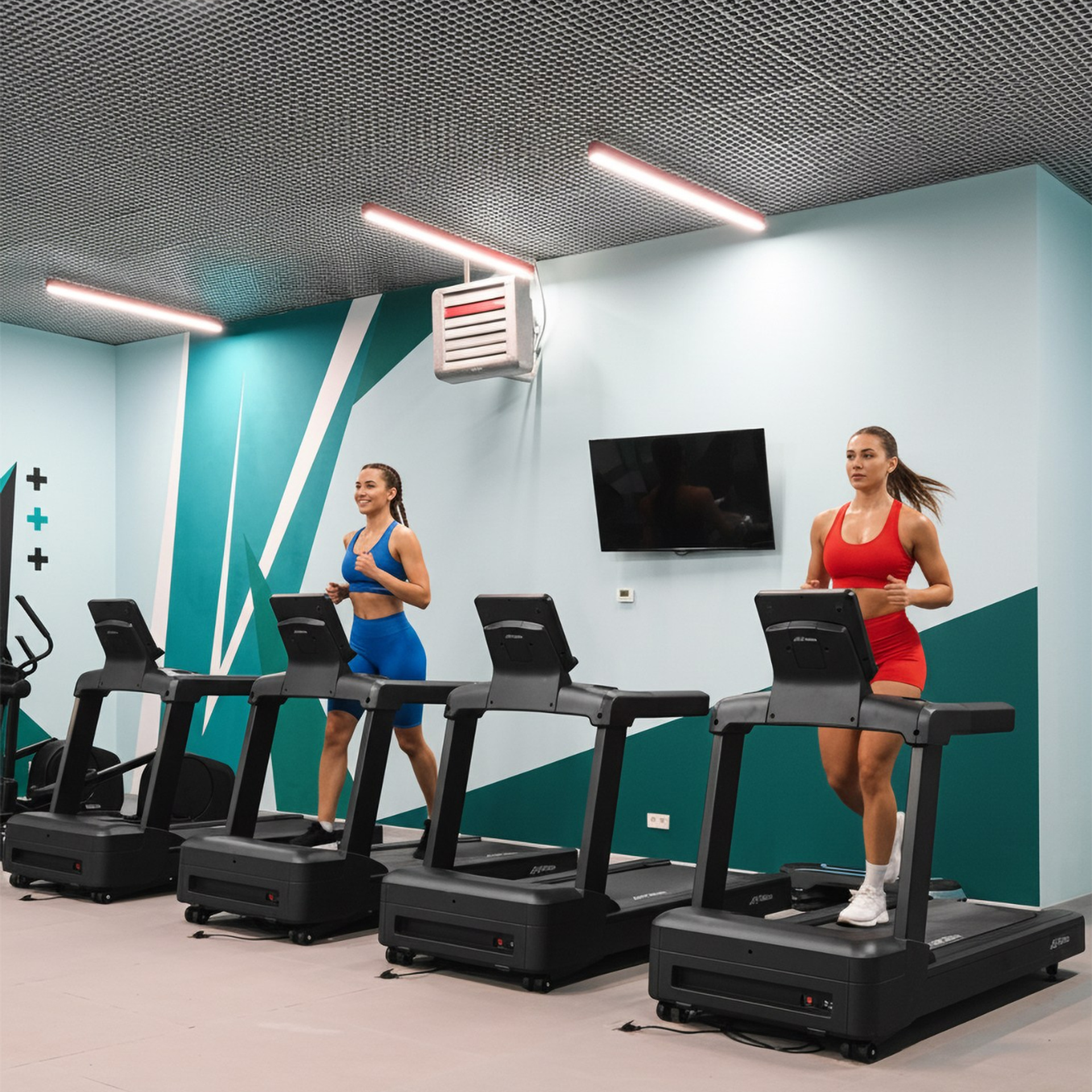 Фотосъемка интерьера спортивного центра