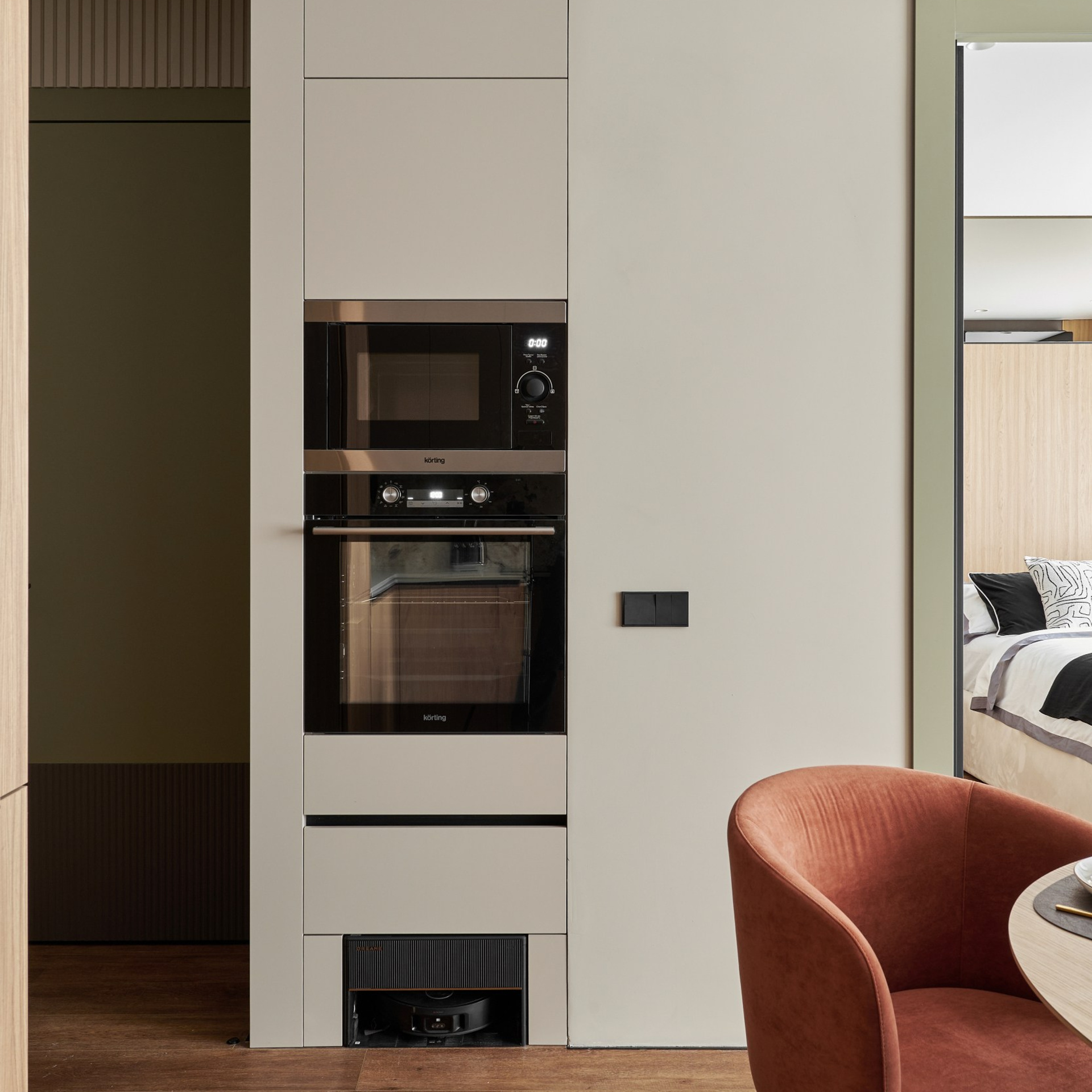 Интерьерьная фотосъемка интерьера квартиры для портфолио дизайнера