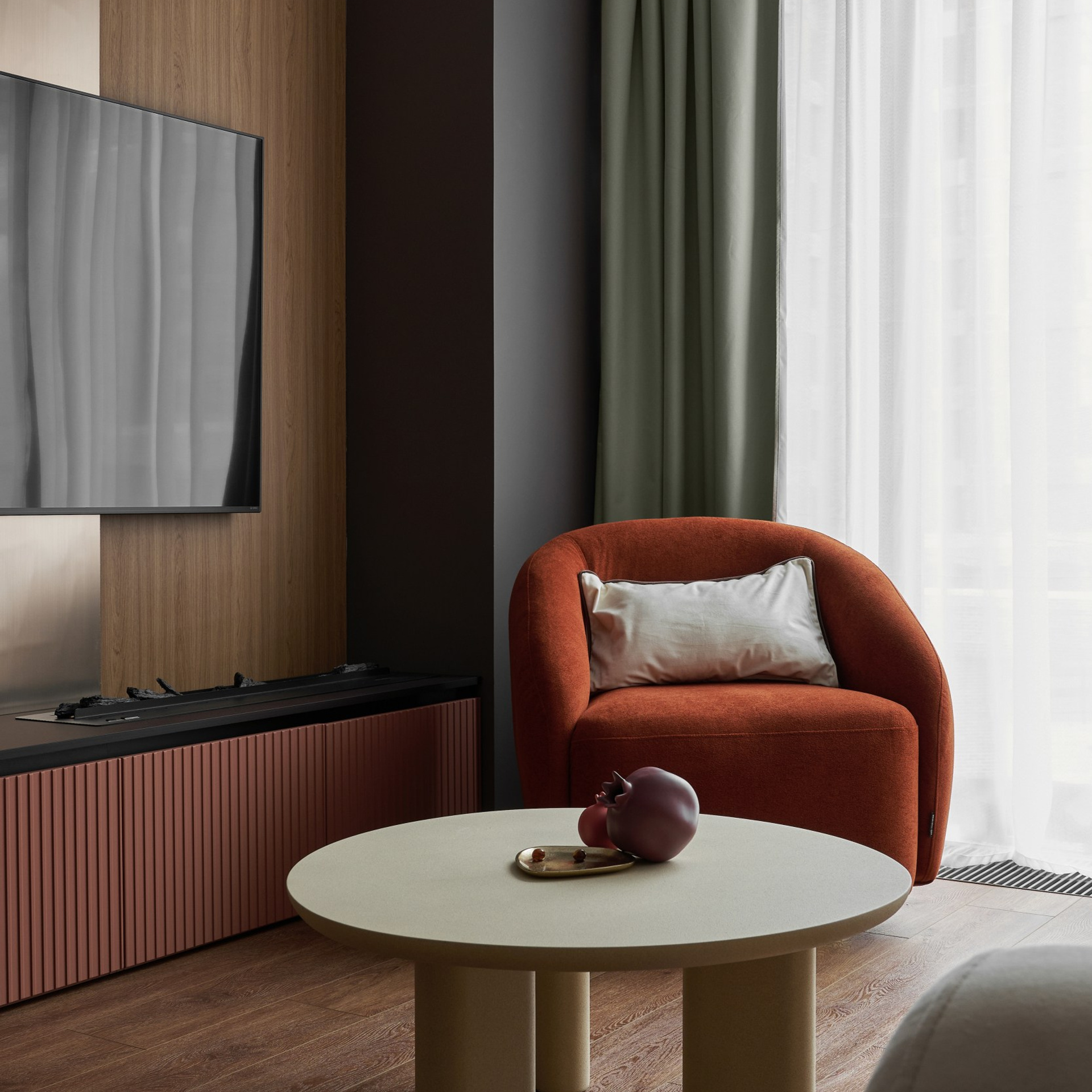 Интерьерьная фотосъемка интерьера квартиры для портфолио дизайнера