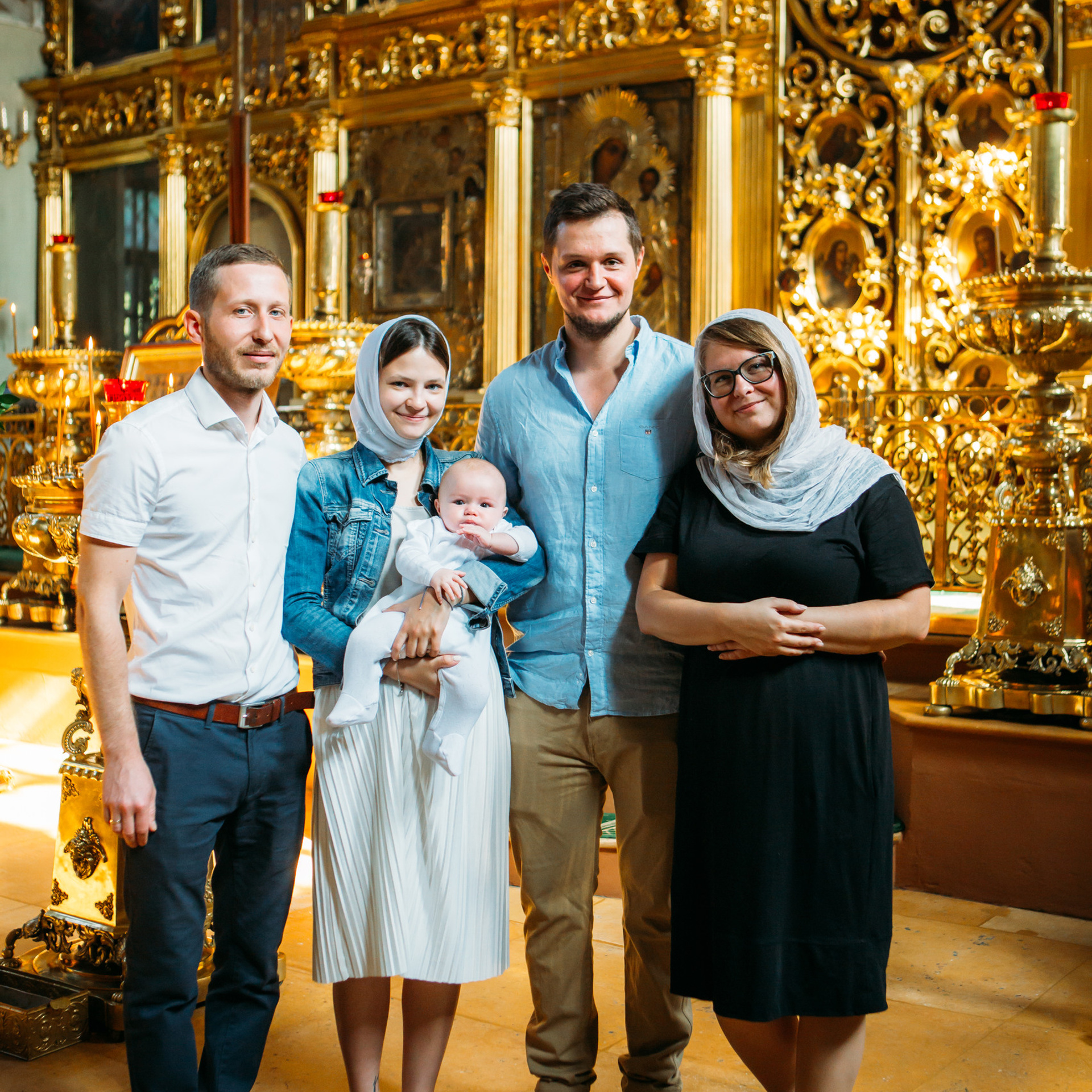 Крещение в Храме Святителя Николая Чудотворца в Хамовниках