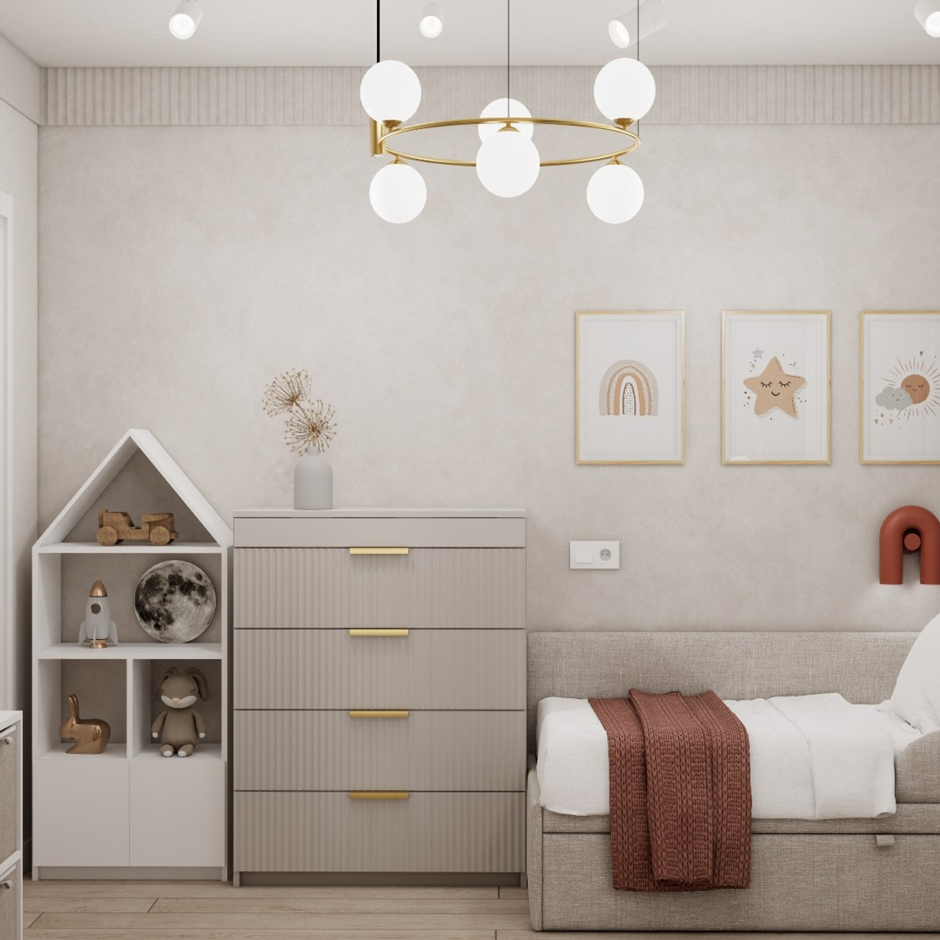 L.A.Z.U.R.N.Y Bedroom | Visualization