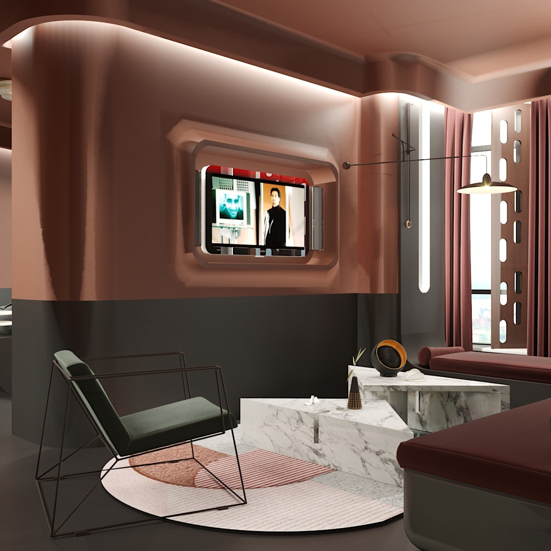 Эксперементальный проект для Башни Исеть, Екатеринбург