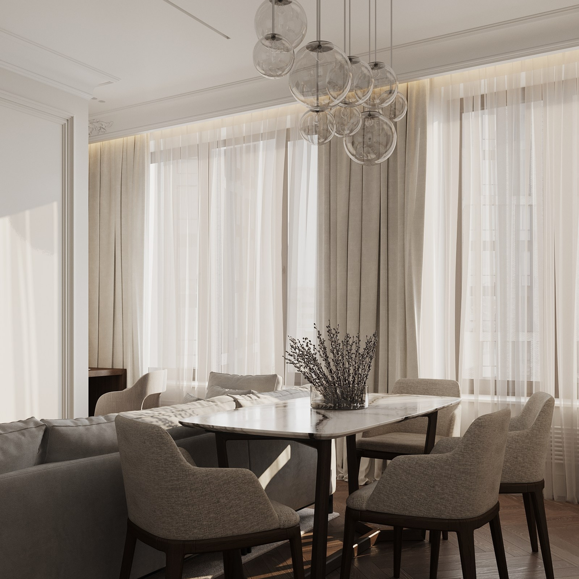 Nagatino. Ans.render. Студия архитектурной визуализации