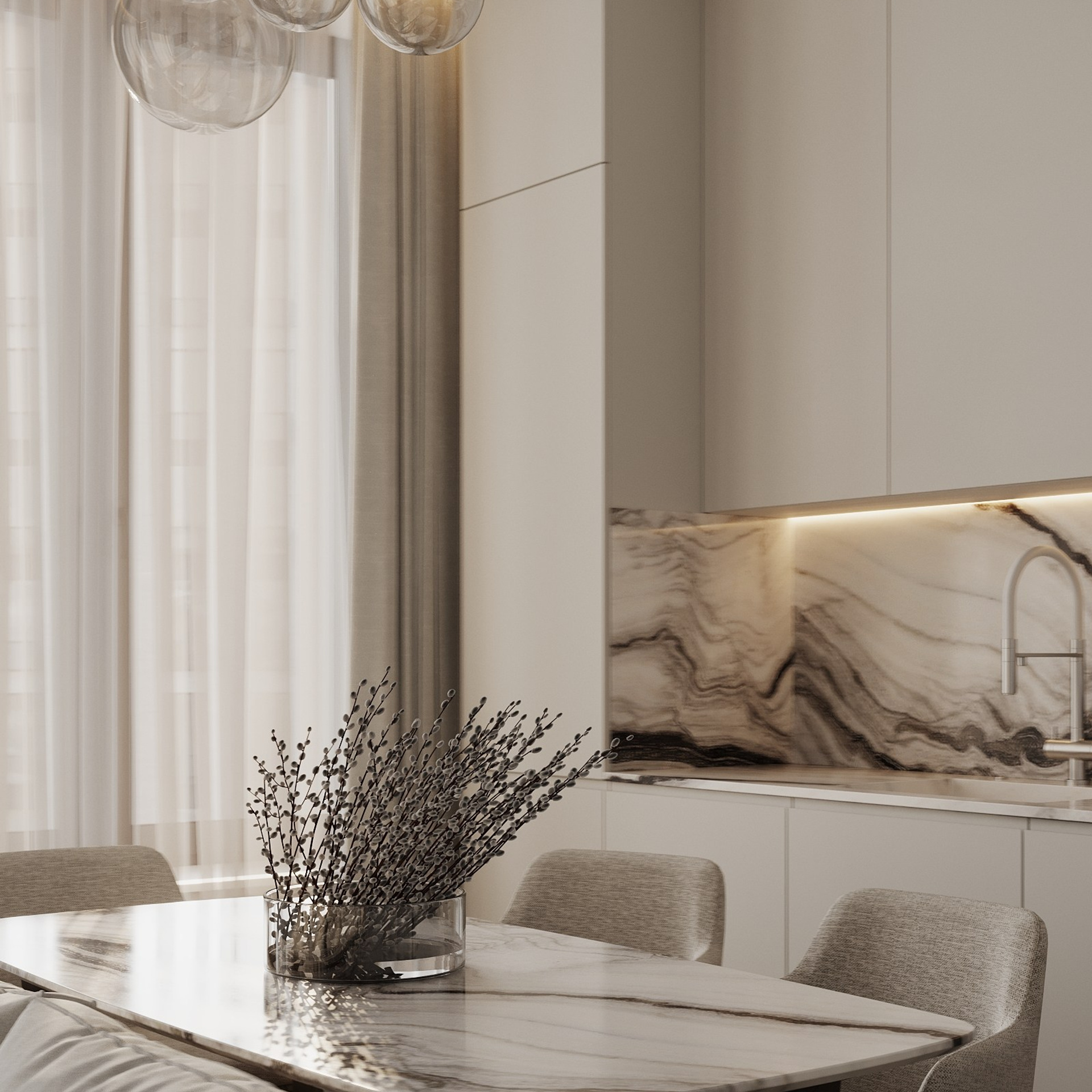 Nagatino. Ans.render. Студия архитектурной визуализации