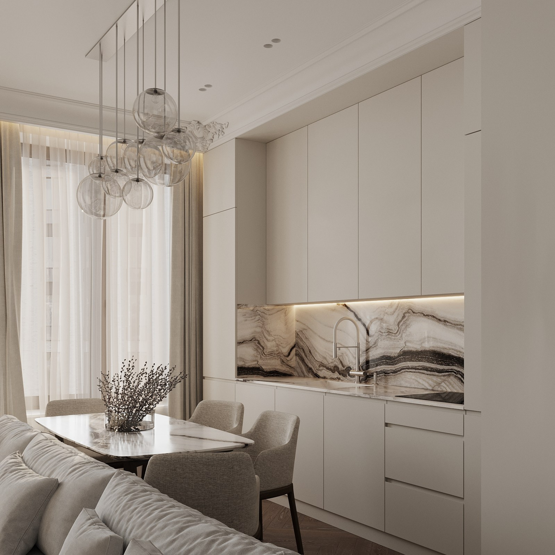 Nagatino. Ans.render. Студия архитектурной визуализации