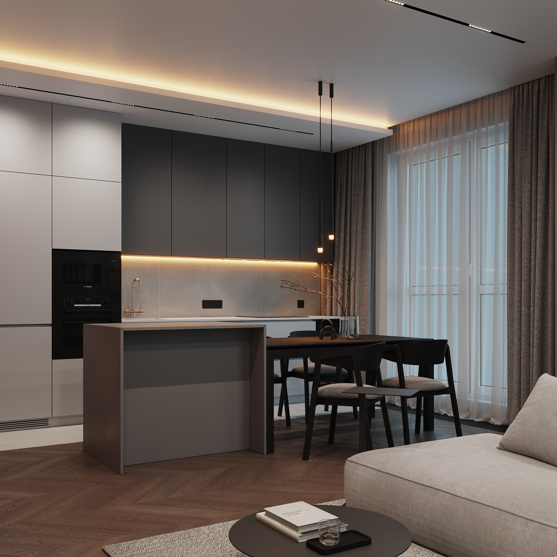 Западный порт. Ans.render. Студия архитектурной визуализации