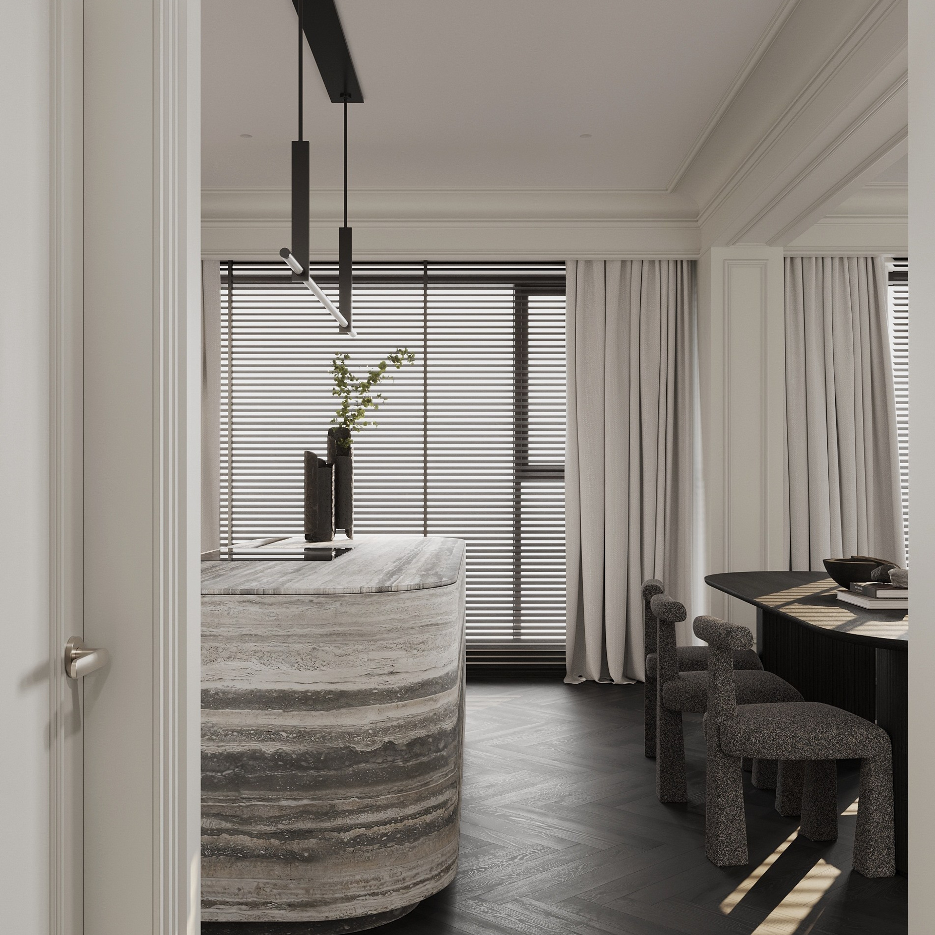 Поклонная. Ans.render. Студия архитектурной визуализации