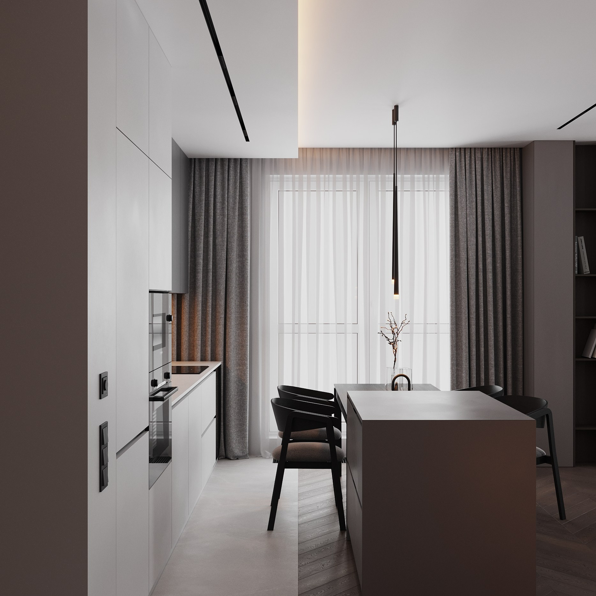 Западный порт. Ans.render. Студия архитектурной визуализации