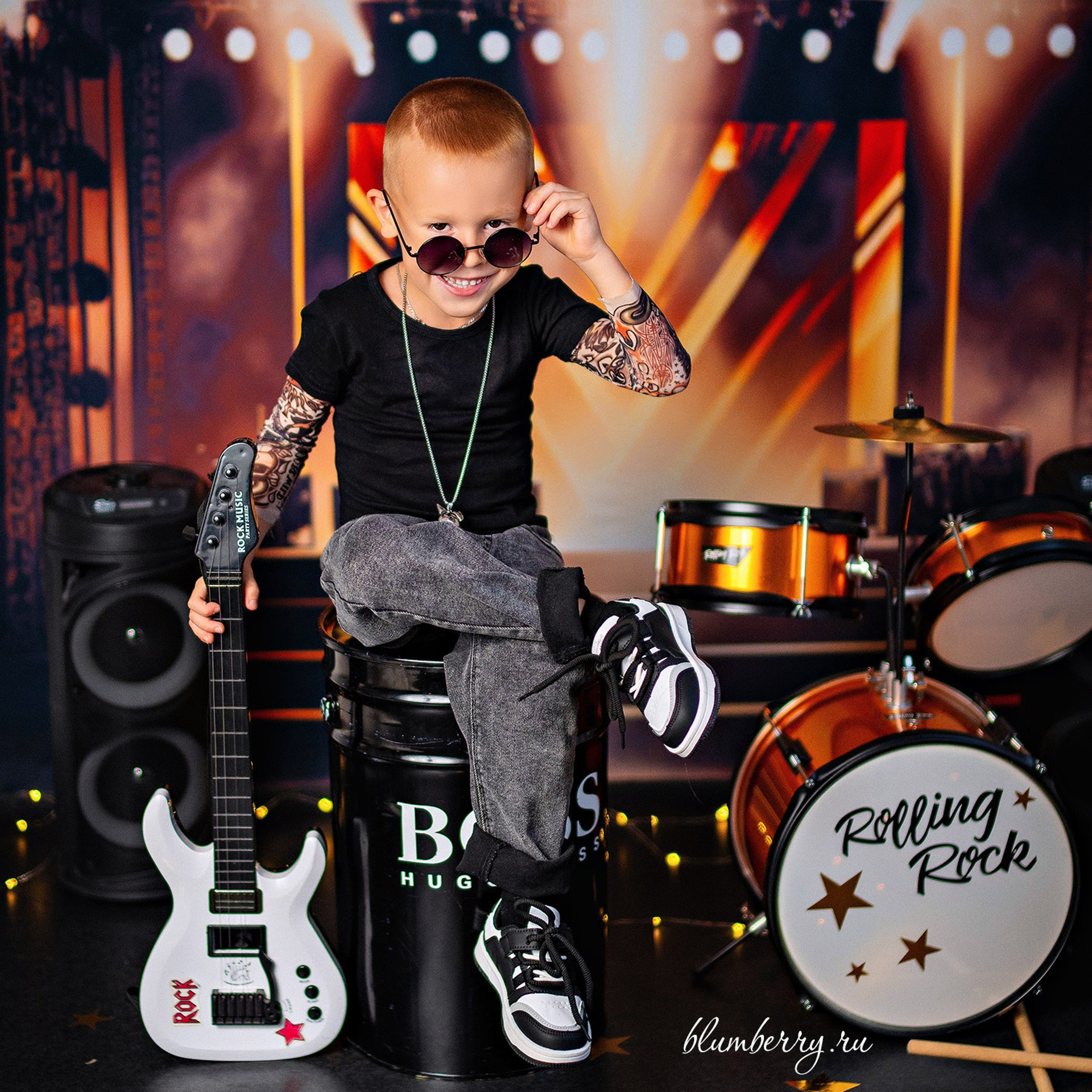 Рок. Детский и семейный фотограф в Краснодаре Анастасия Blumberry