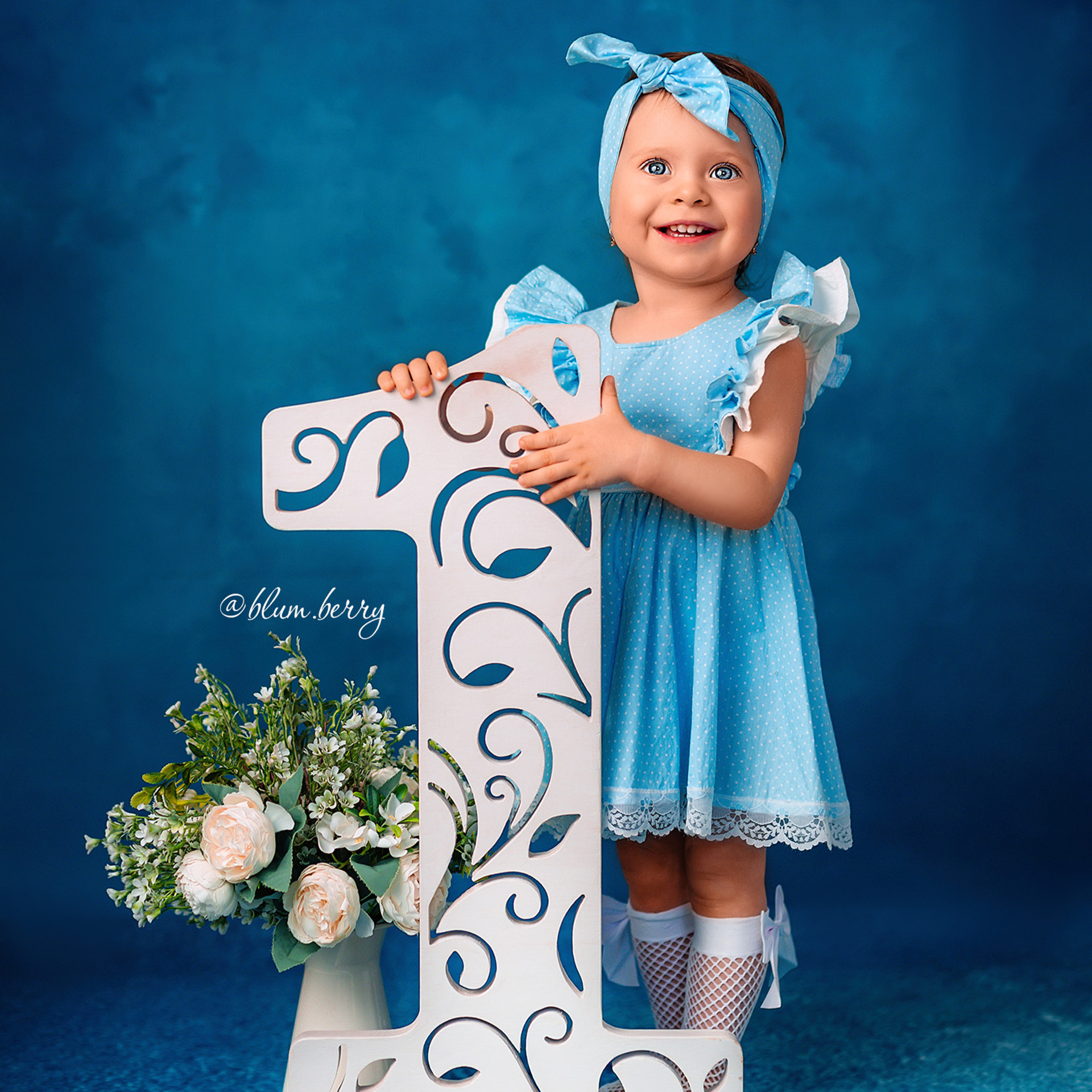 Фотосессия на годик в Краснодаре. Детский и семейный фотограф в Краснодаре Анастасия Blumberry