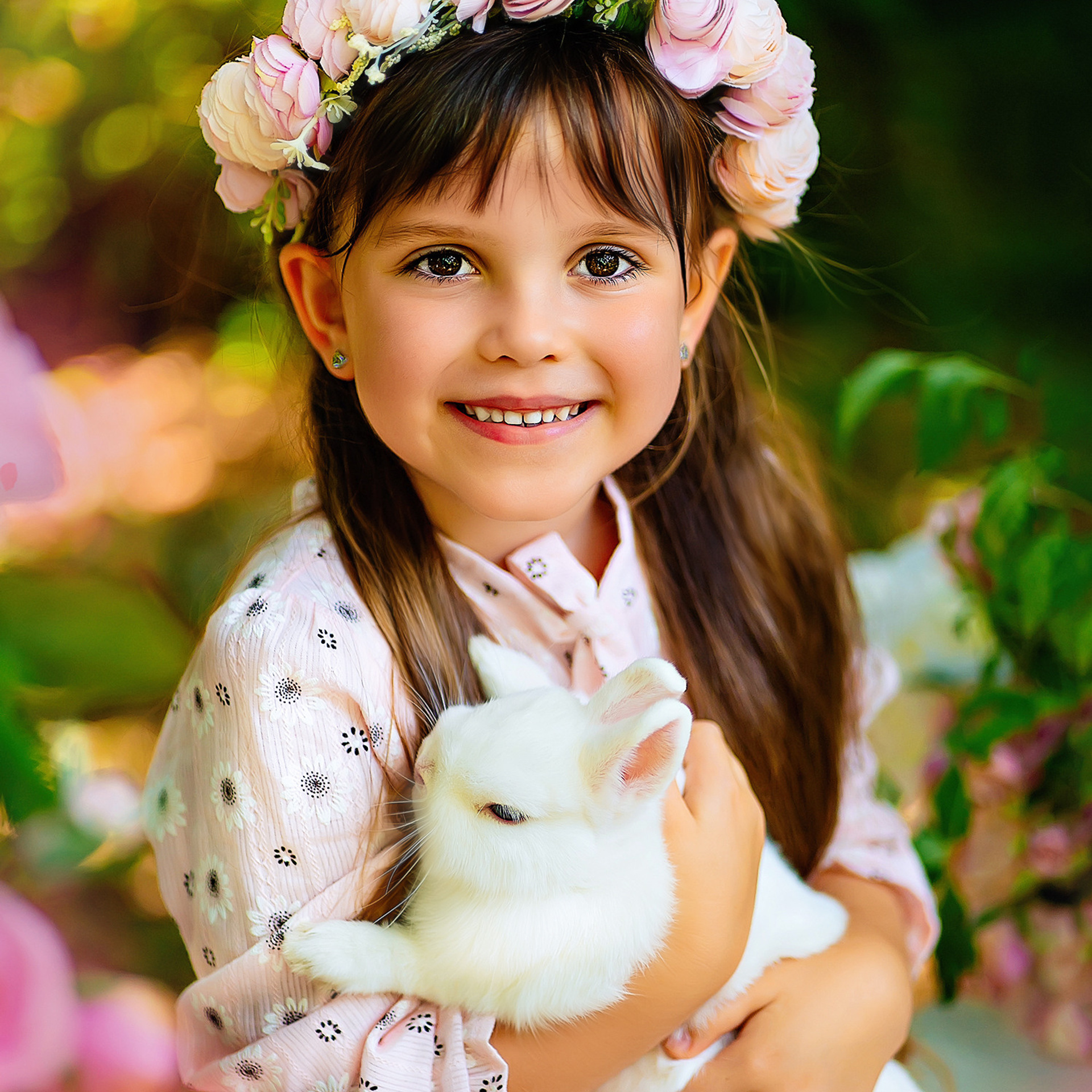 Чаепитие с кроликами. Детский и семейный фотограф в Краснодаре Анастасия Blumberry