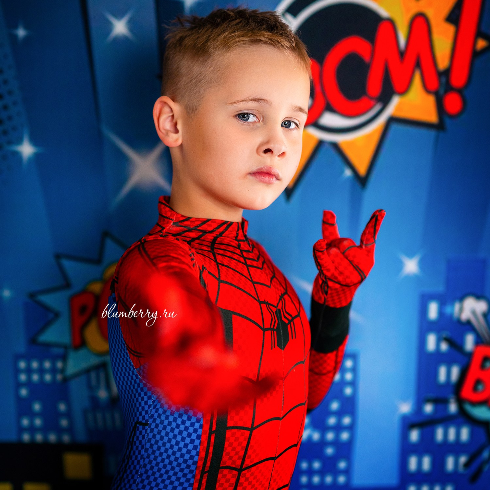 Человек-Паук. Детский и семейный фотограф в Краснодаре Анастасия Blumberry