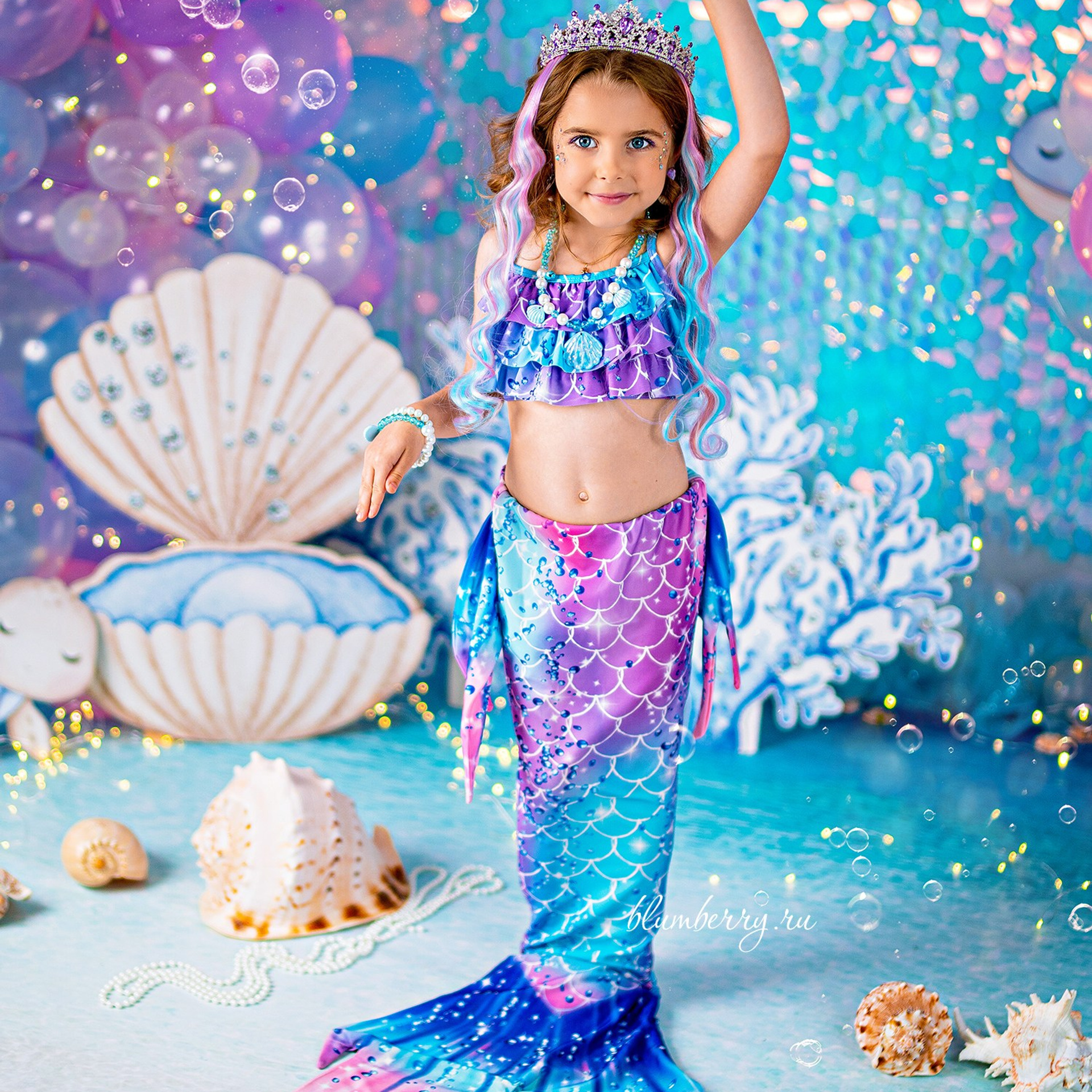 Русалочка. Детский и семейный фотограф в Краснодаре Анастасия Blumberry