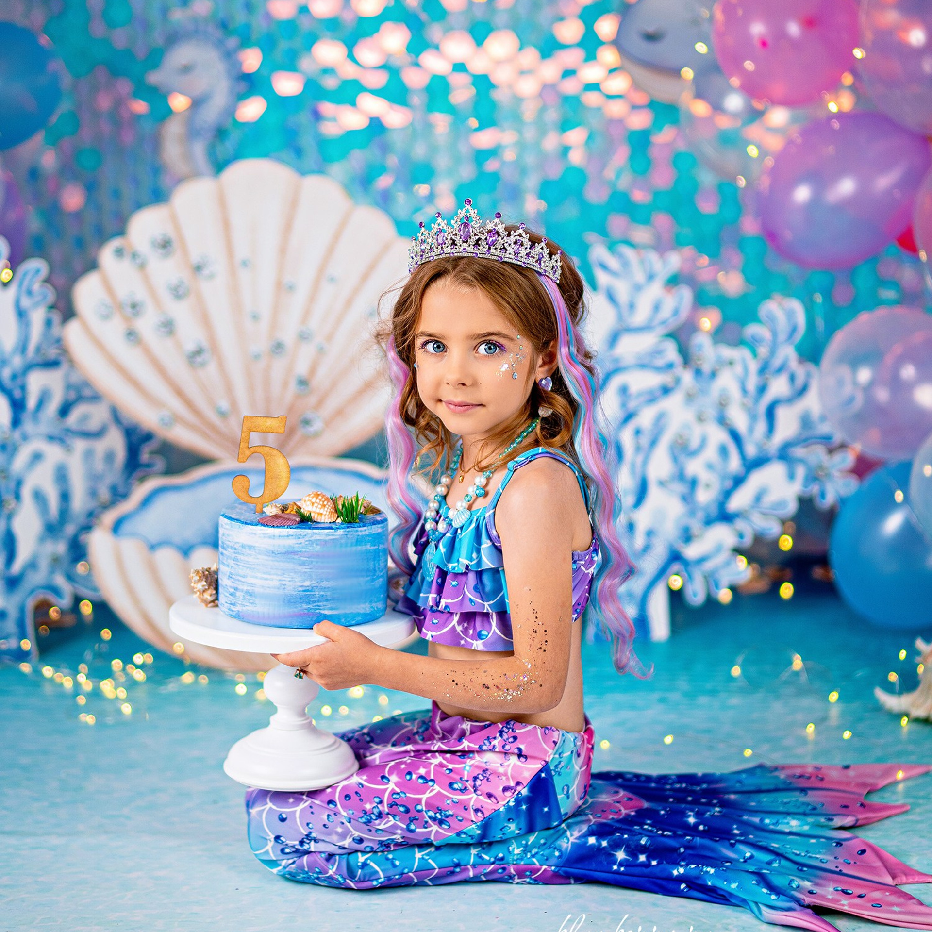 Русалочка. Детский и семейный фотограф в Краснодаре Анастасия Blumberry