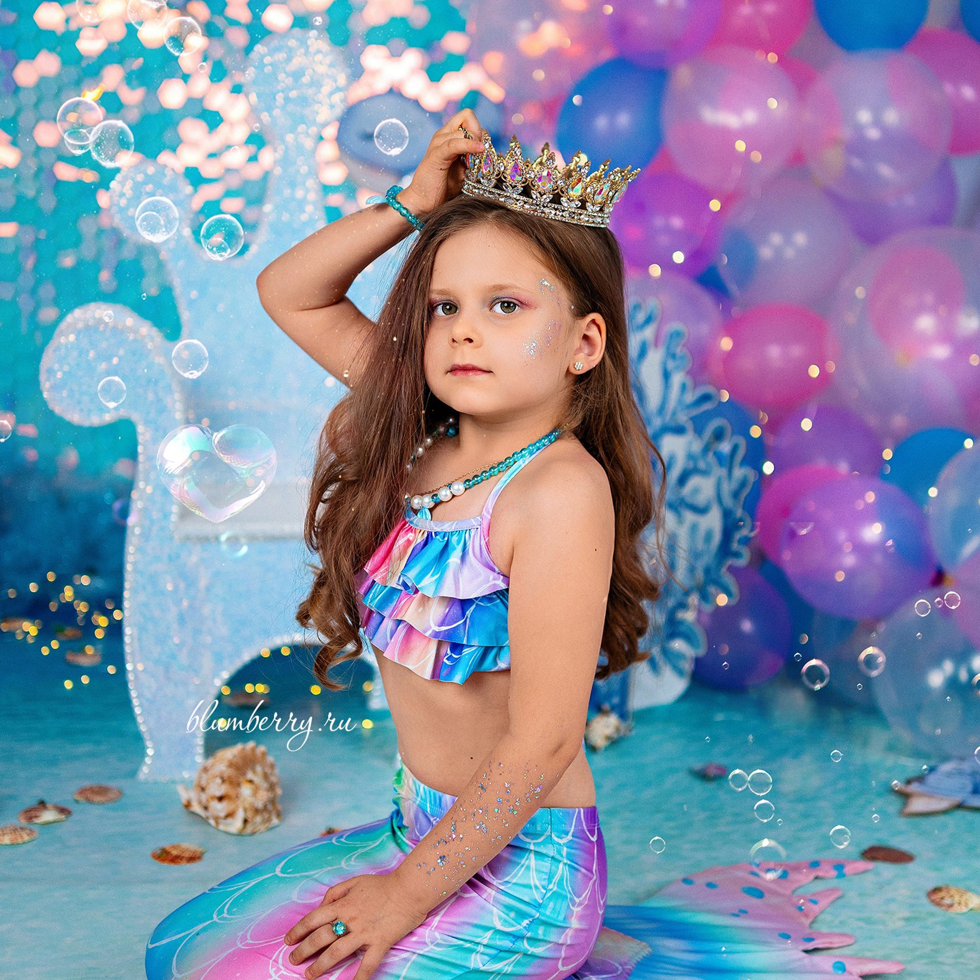 Русалочка. Детский и семейный фотограф в Краснодаре Анастасия Blumberry