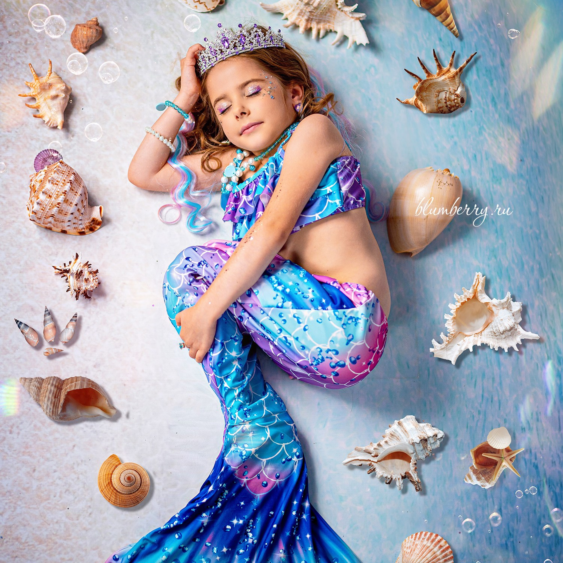 Русалочка. Детский и семейный фотограф в Краснодаре Анастасия Blumberry