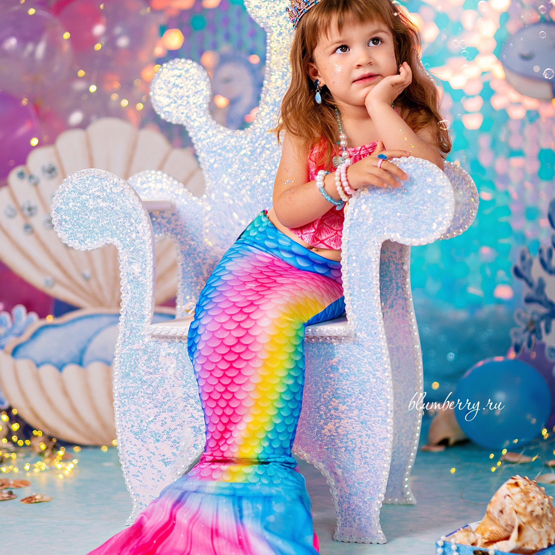 Русалочка. Детский и семейный фотограф в Краснодаре Анастасия Blumberry