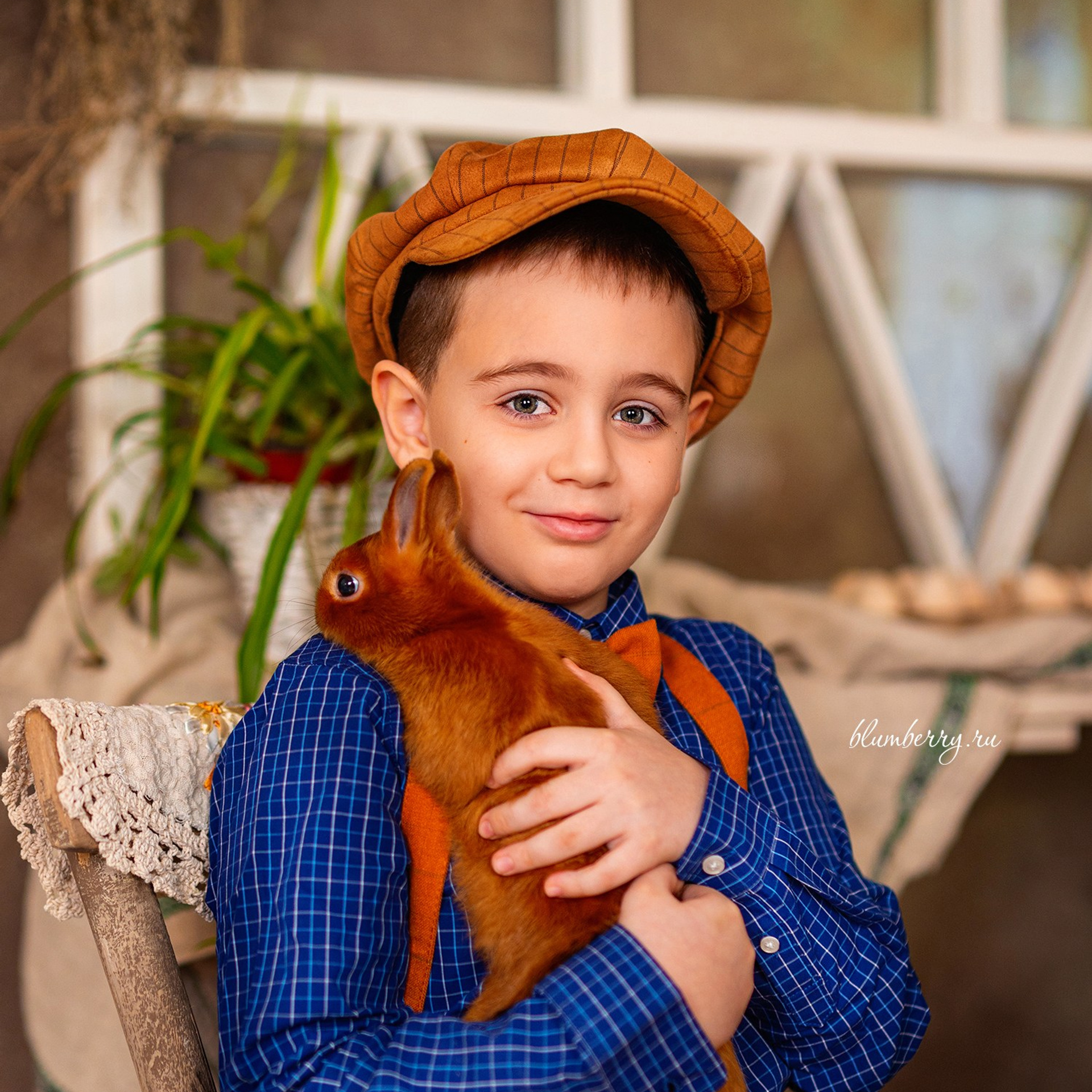 Пасха с цыплятами и кроликами. Детский и семейный фотограф в Краснодаре Анастасия Blumberry