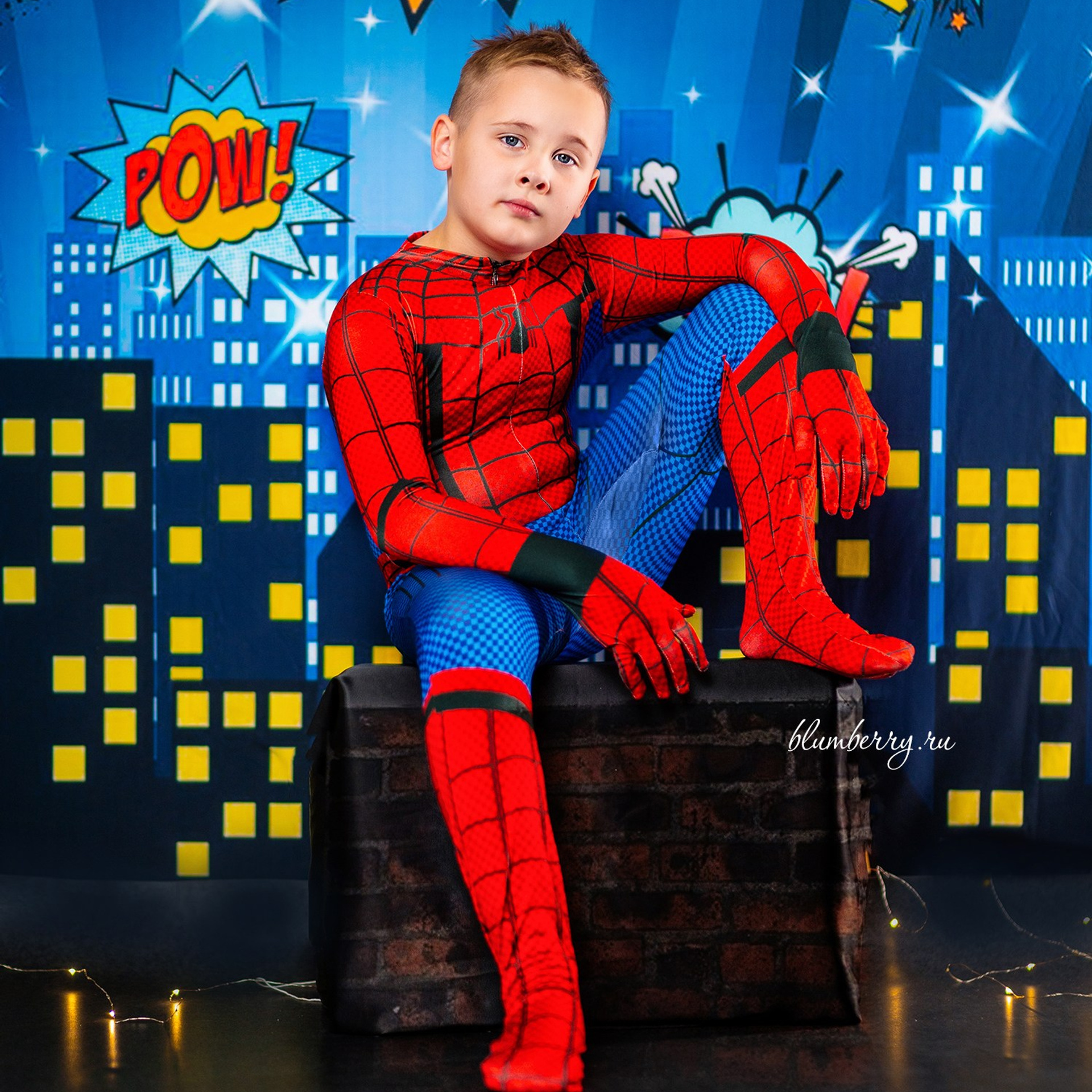 Человек-Паук. Детский и семейный фотограф в Краснодаре Анастасия Blumberry
