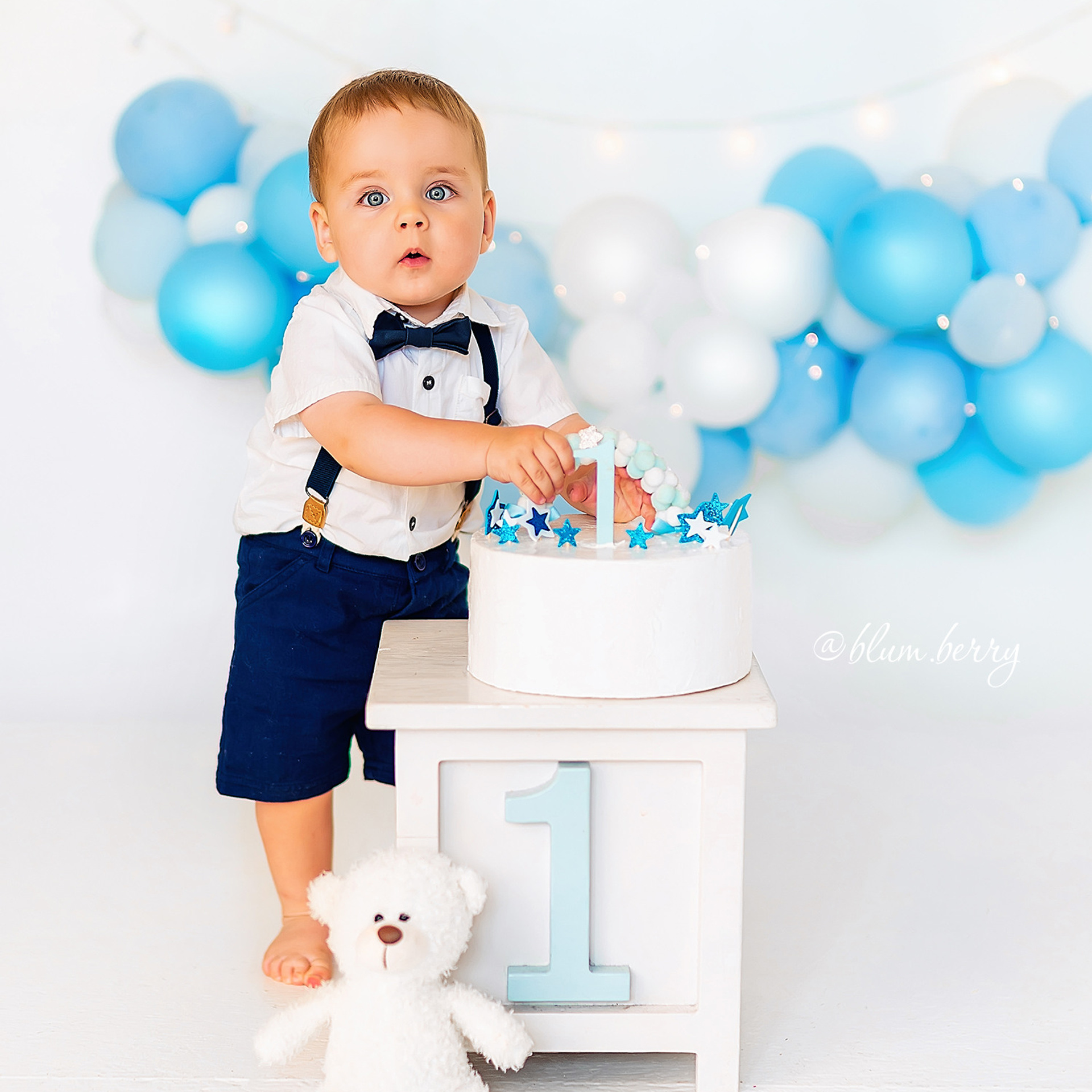 Фотосессия на годик в Краснодаре. Детский и семейный фотограф в Краснодаре Анастасия Blumberry