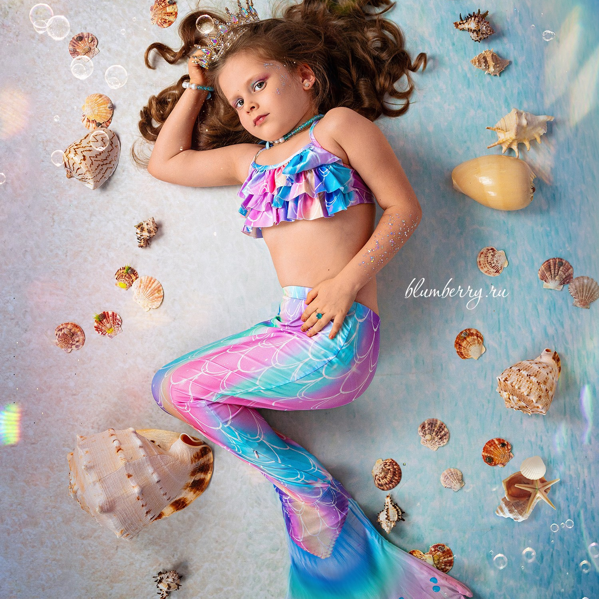 Русалочка. Детский и семейный фотограф в Краснодаре Анастасия Blumberry