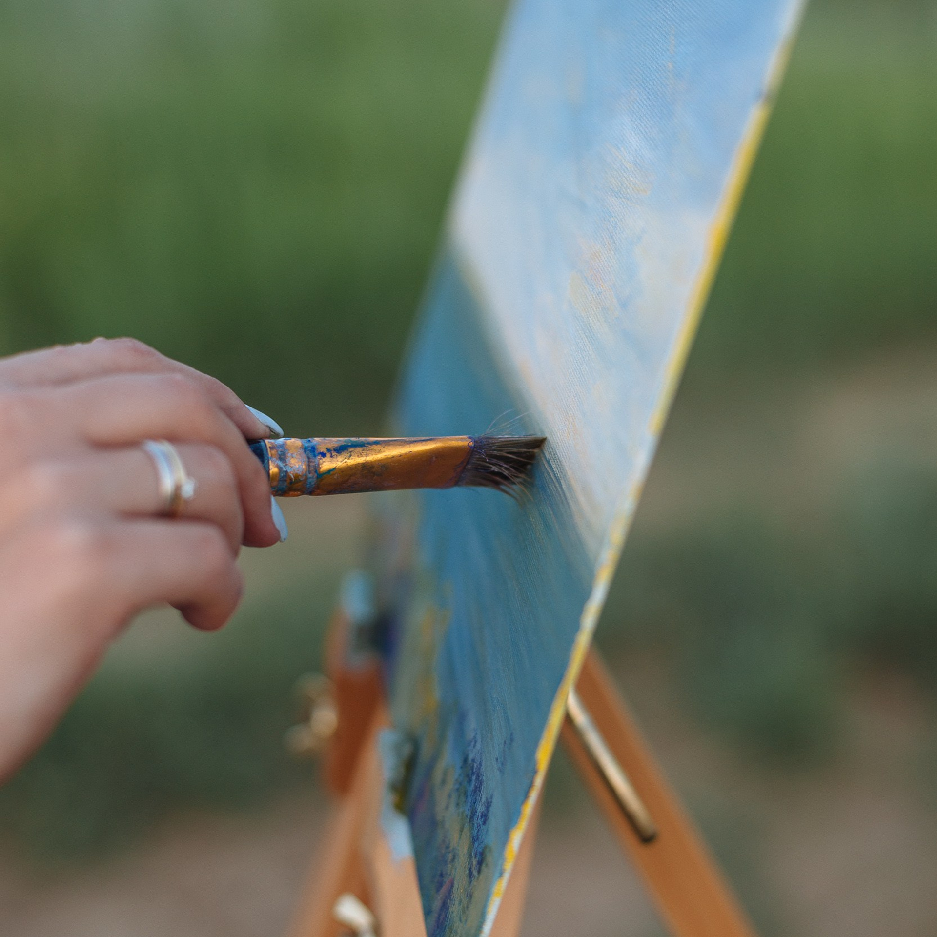 Выездной пленэр студии рисования