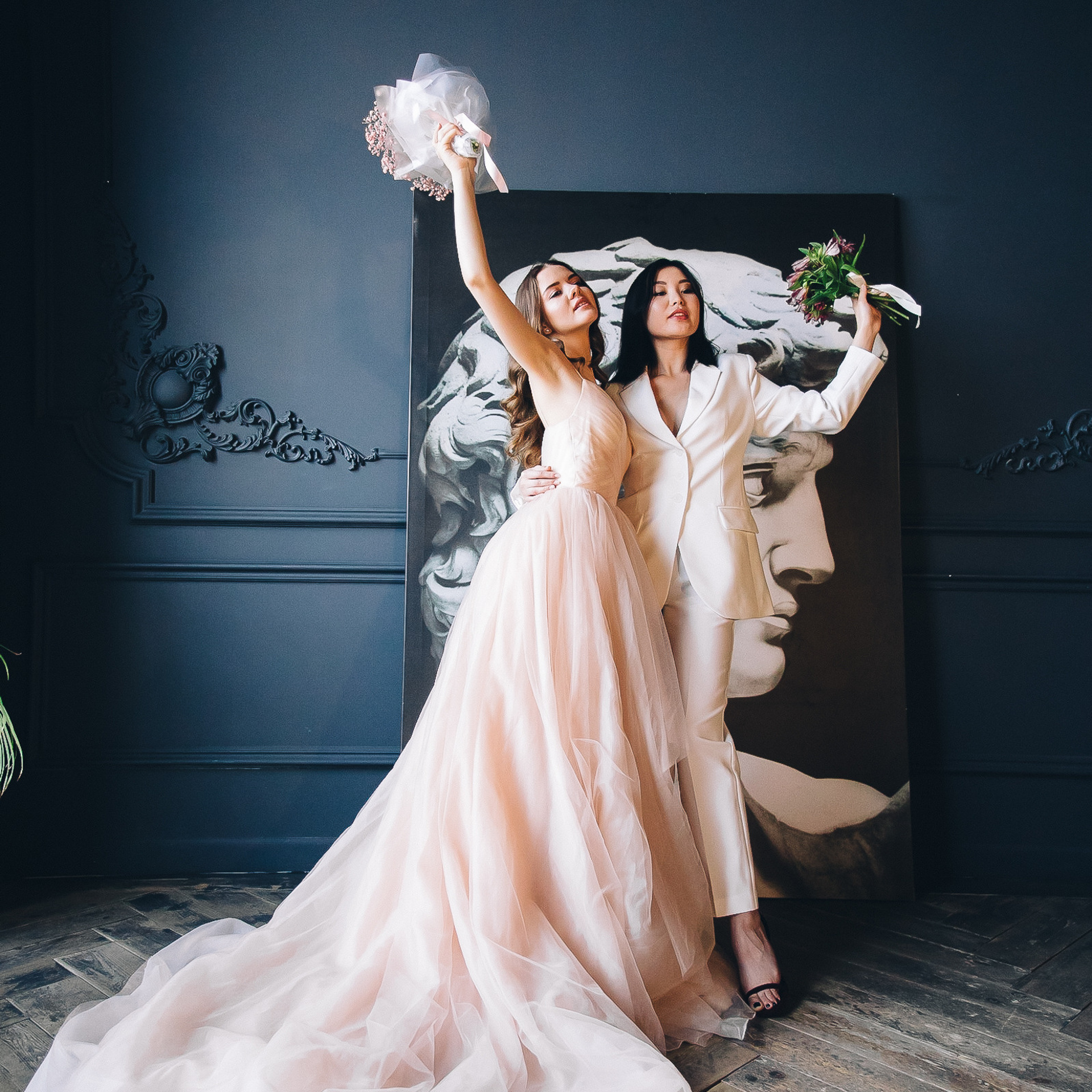 Невесты студийная сьемка