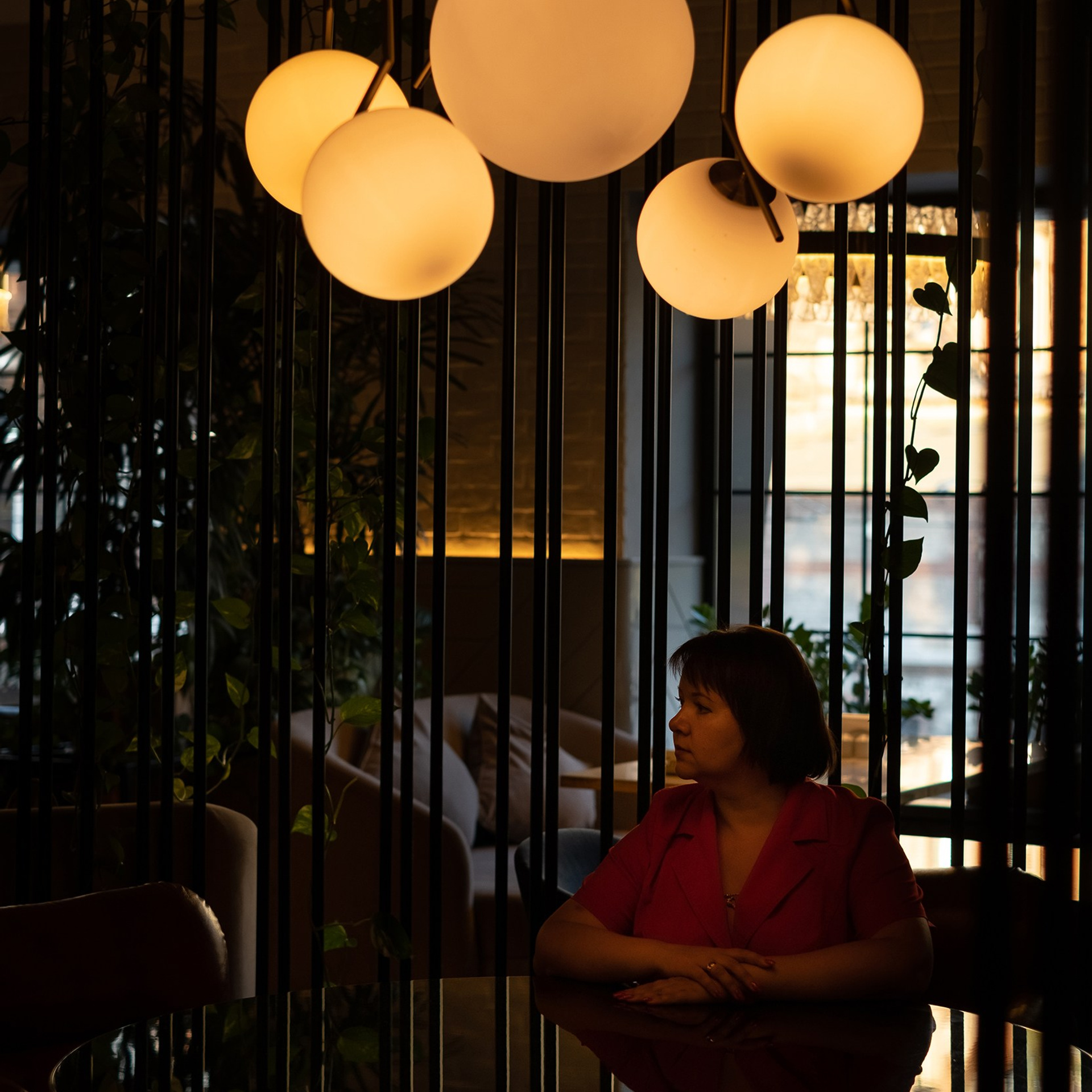 Наталья (съемка в ресторане)