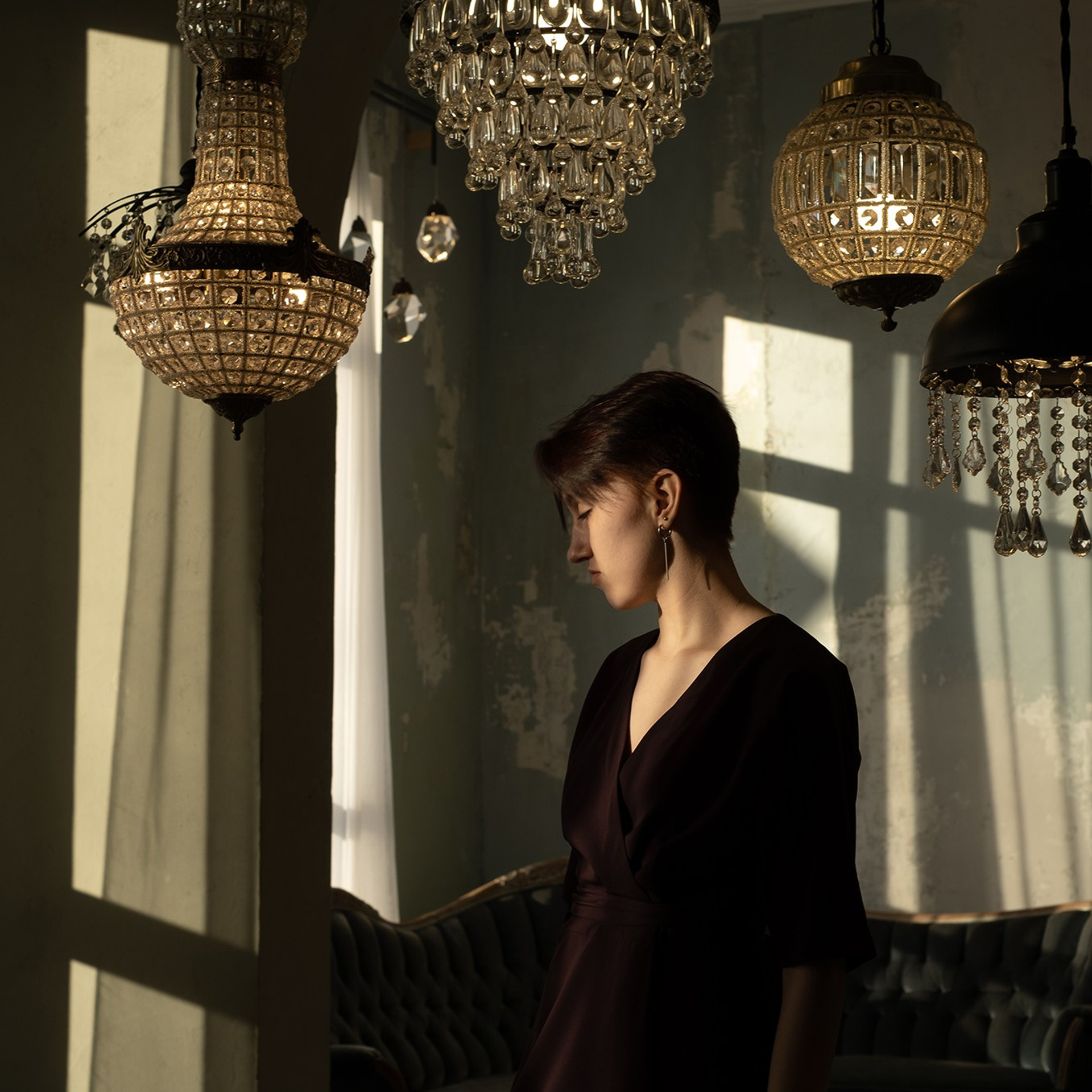 Вика (съемка в студии)