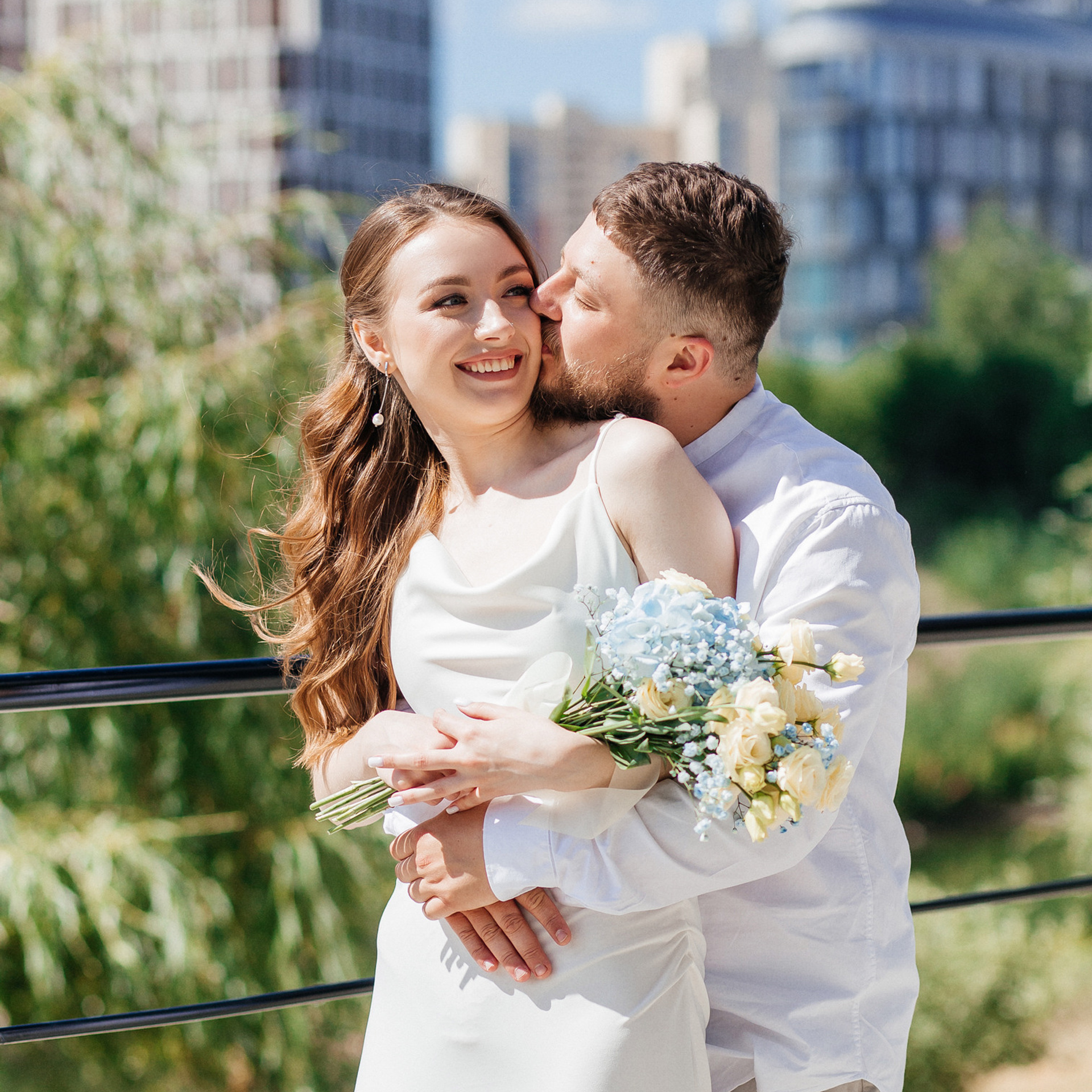 Свадебная прогулка Владимира и&nbsp;Виктории